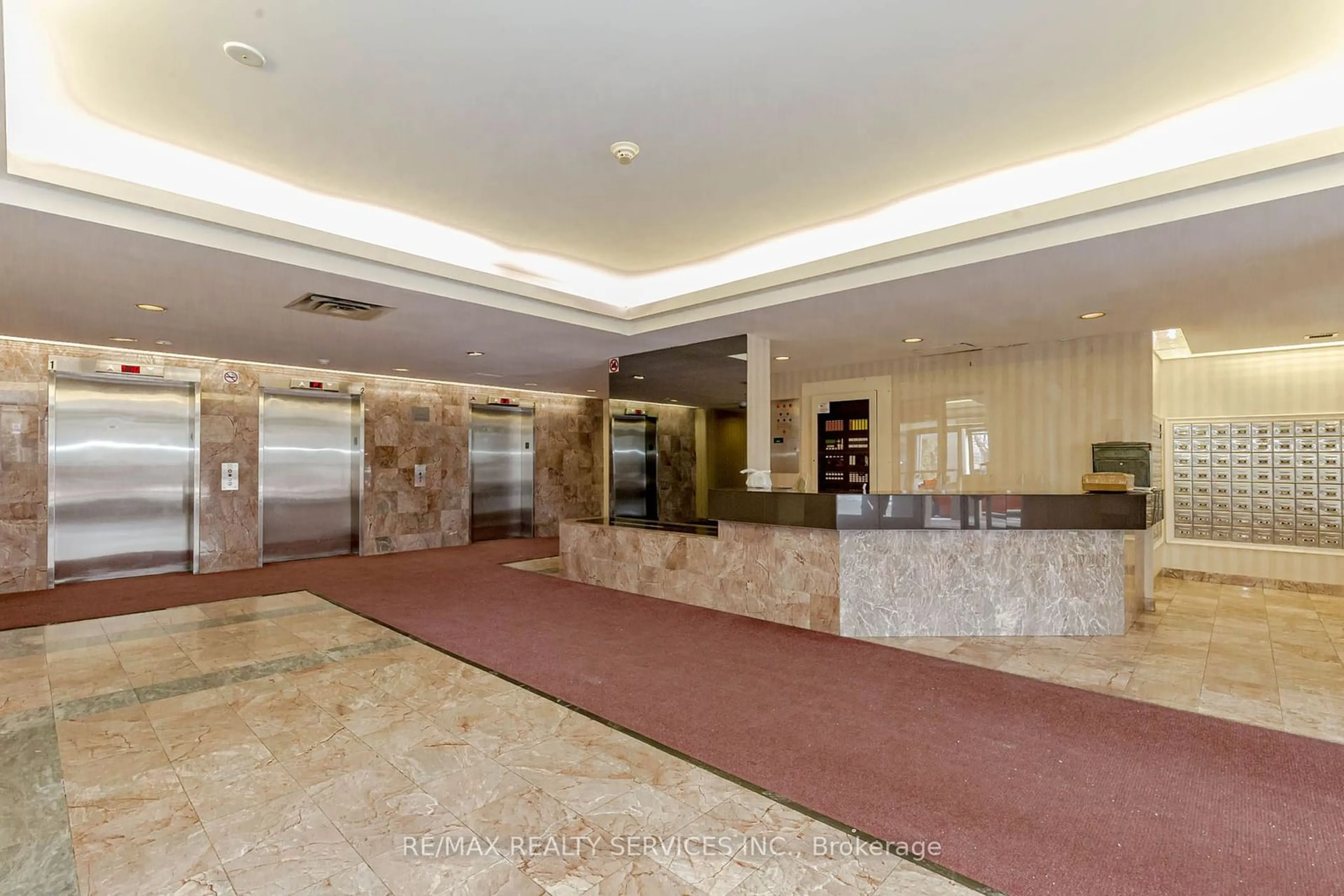 Lobby for 3 Rowntree Rd #612, Toronto Ontario M9V 5G8