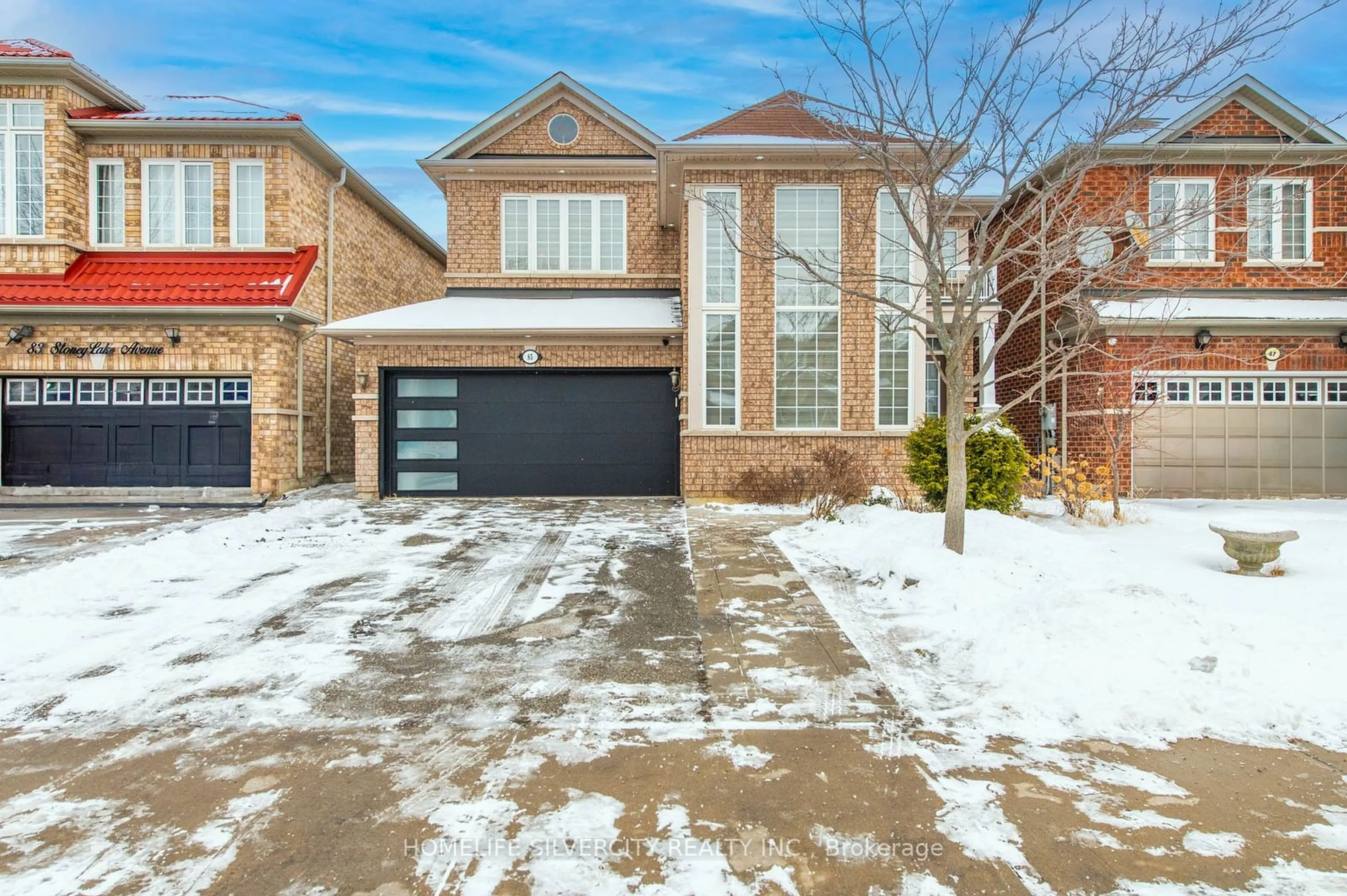 Home with brick exterior material, street for 85 Stoneylake Ave, Brampton Ontario L6V 4T7