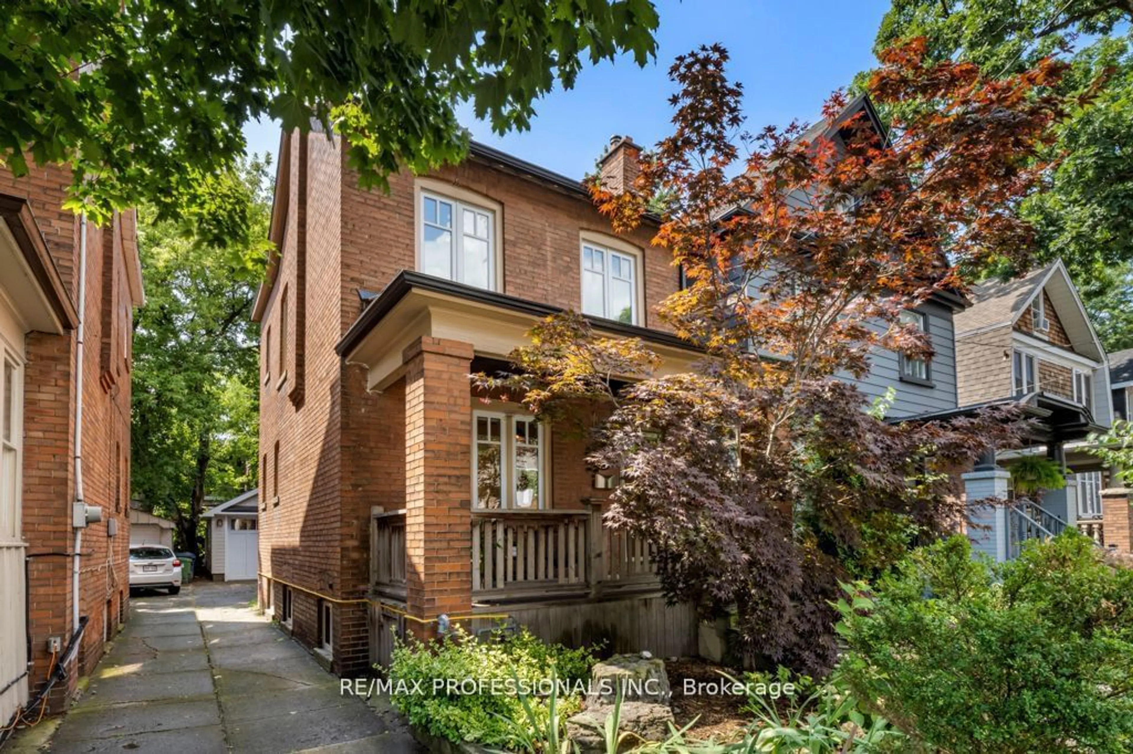 Home with brick exterior material, street for 476 Runnymede Rd, Toronto Ontario M6S 2Z3