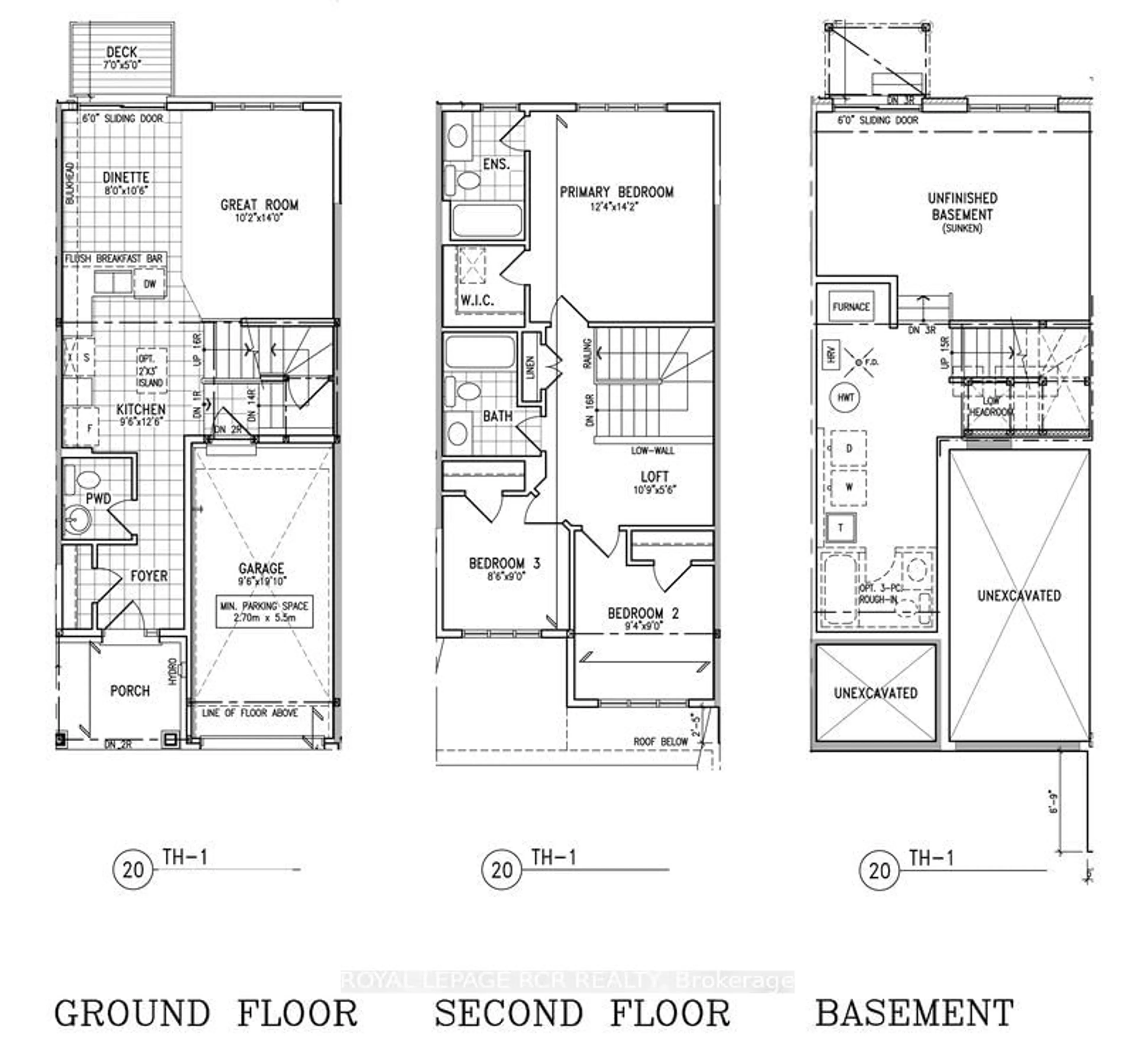 Floor plan for 690 Broadway Ave #20, Orangeville Ontario L9W 7T7