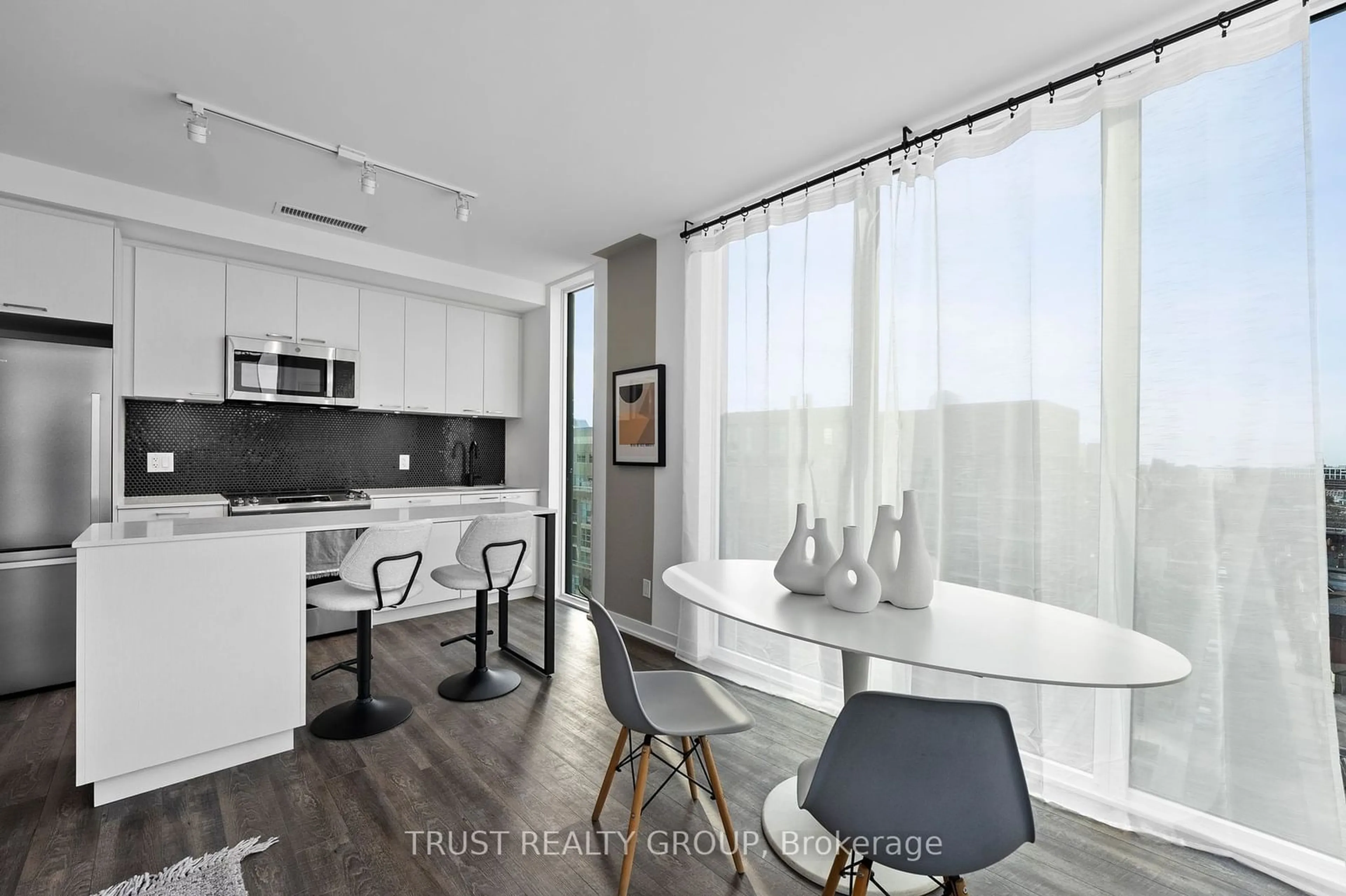 Open concept kitchen, unknown for 1808 St. Clair Ave #1104, Toronto Ontario M6N 0C1