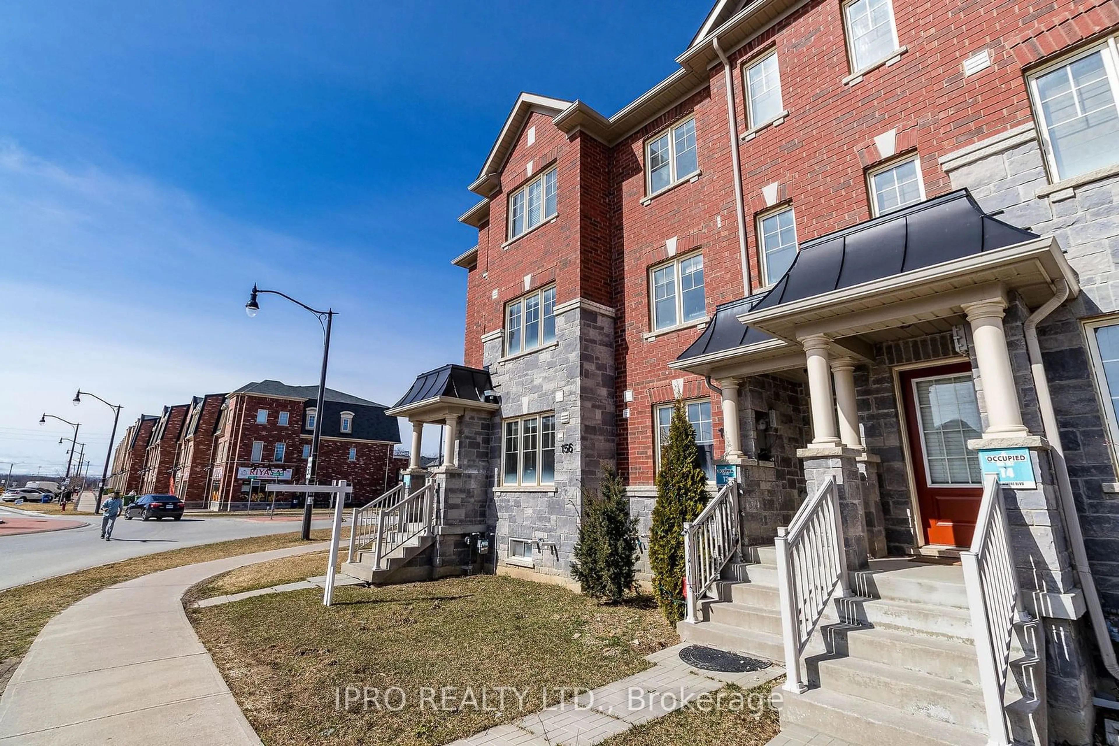 Home with brick exterior material, street for 156 Inspire Blvd, Brampton Ontario L6R 3X9