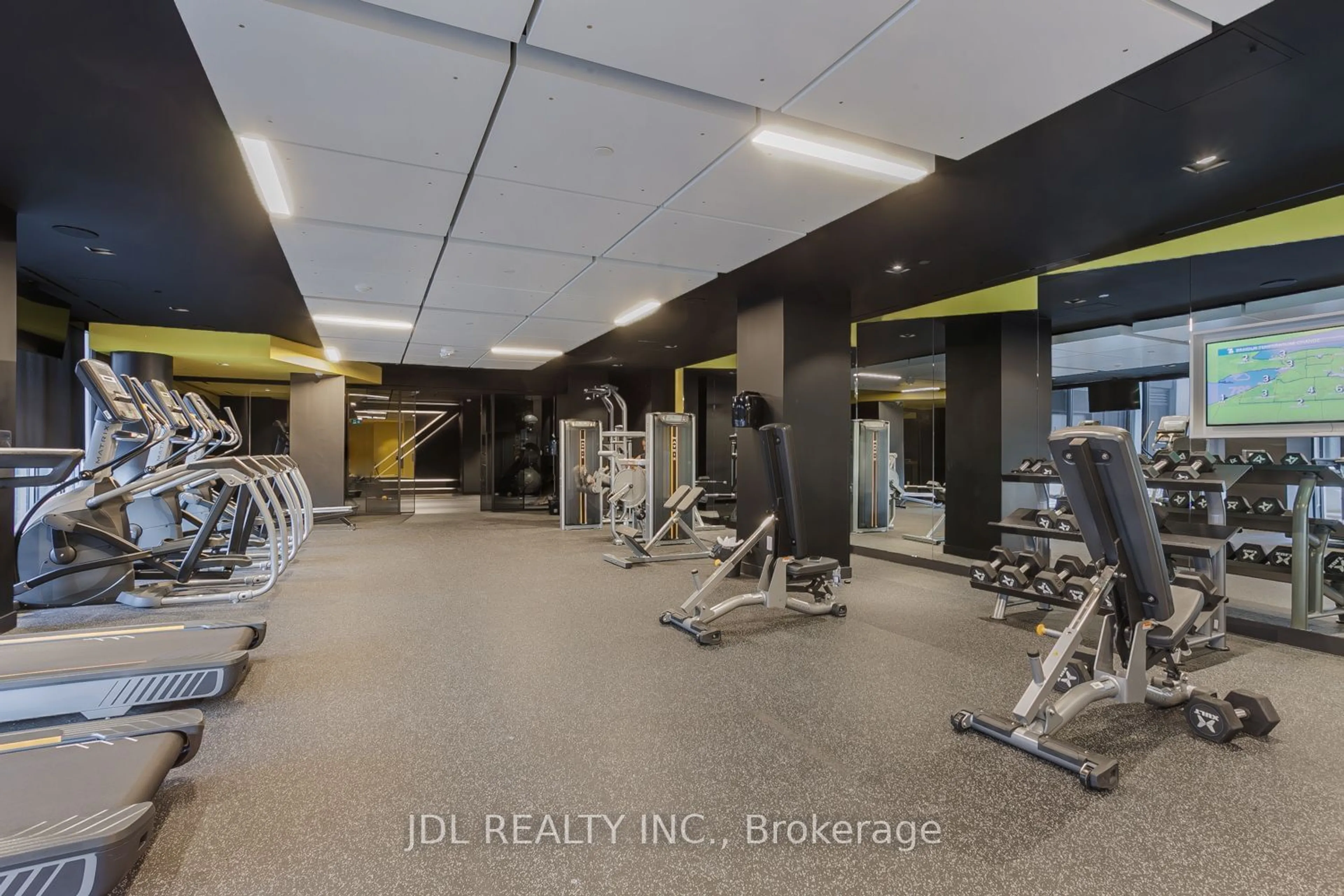 Gym or fitness room for 36 Zorra St #2406, Toronto Ontario M8Z 0G5