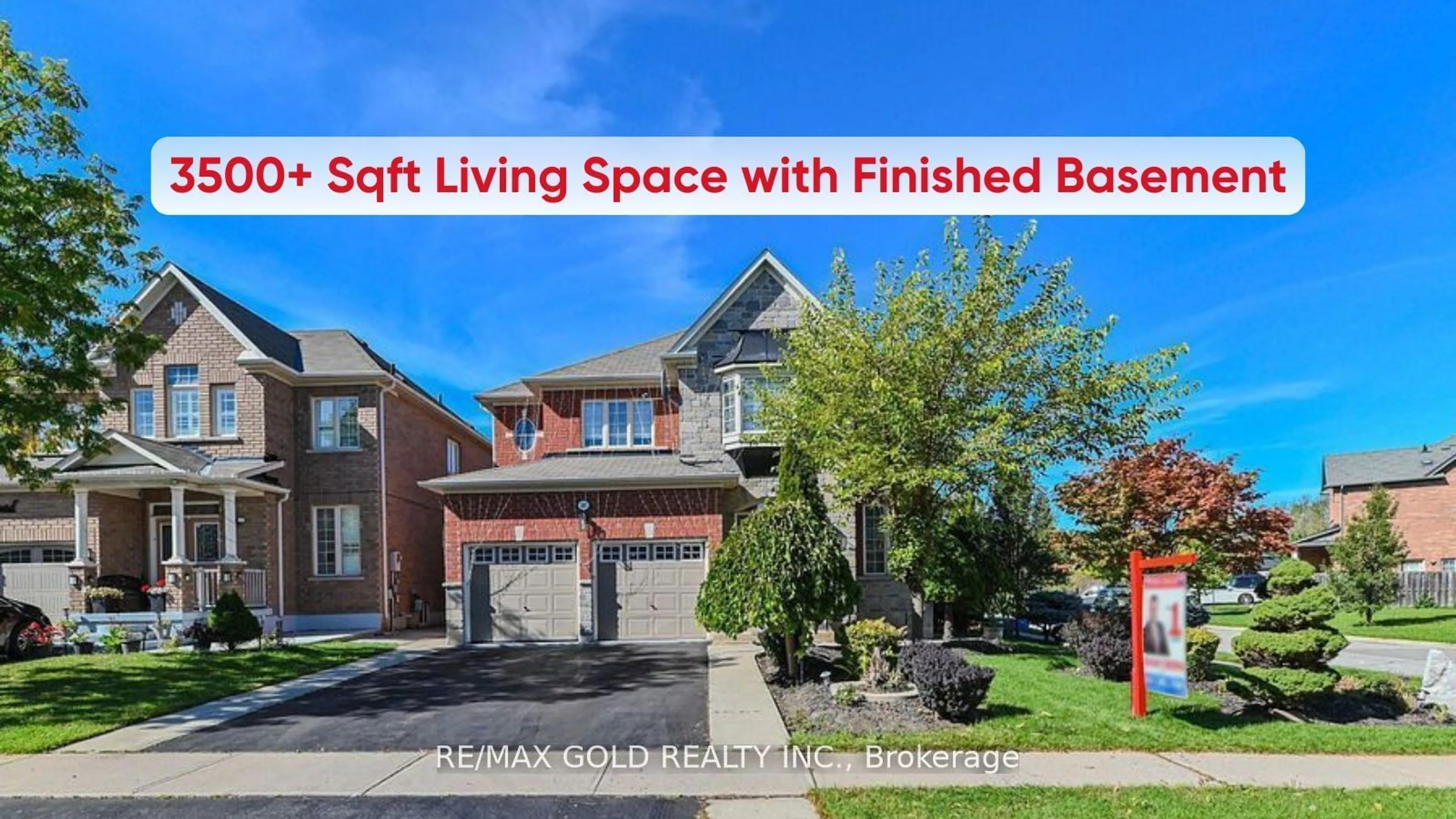 Home with brick exterior material, street for 107 Sled Dog Rd, Brampton Ontario L6R 0J4