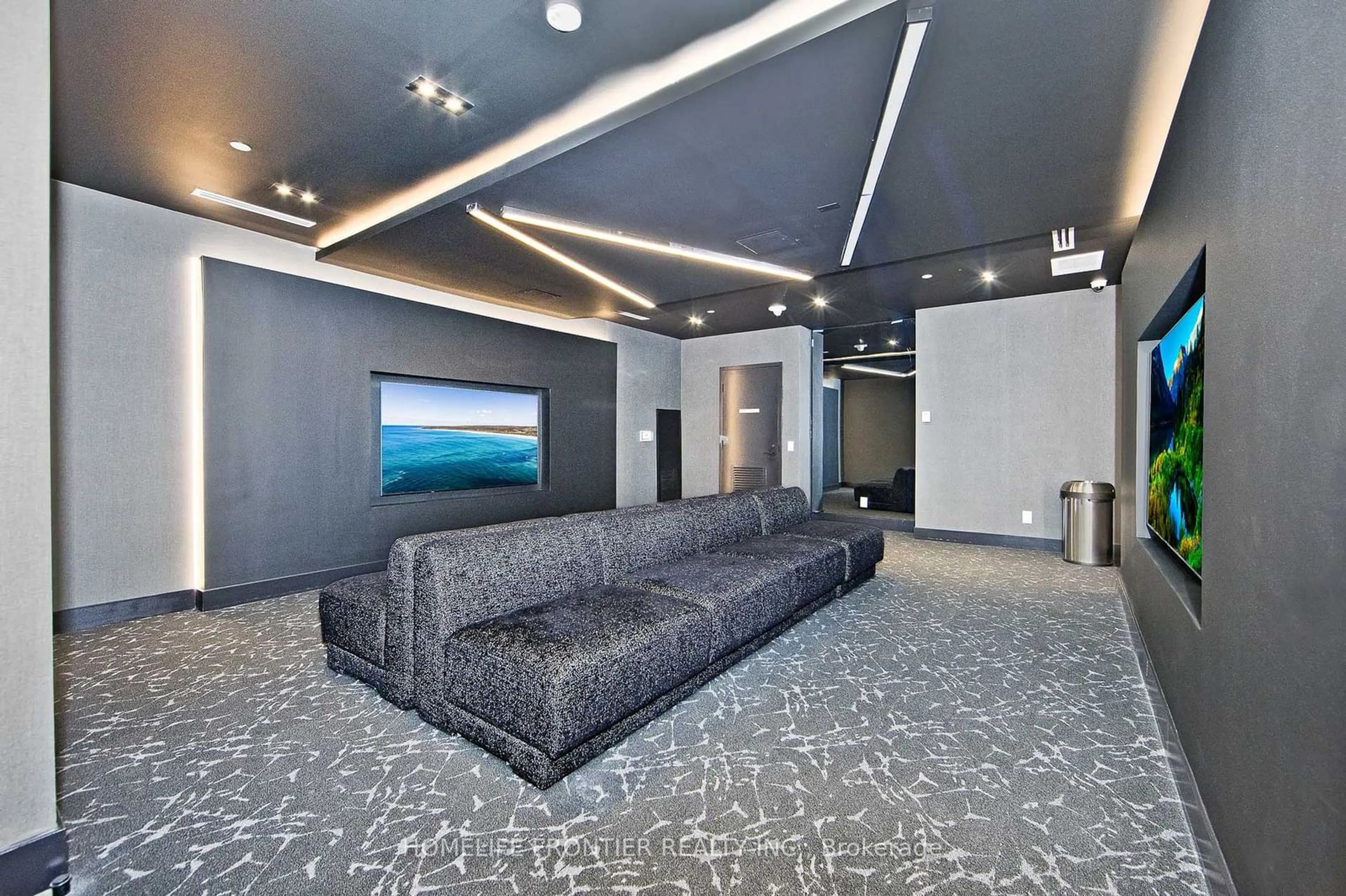 Home theater for 270 Dufferin St #420, Toronto Ontario M6K 0H8