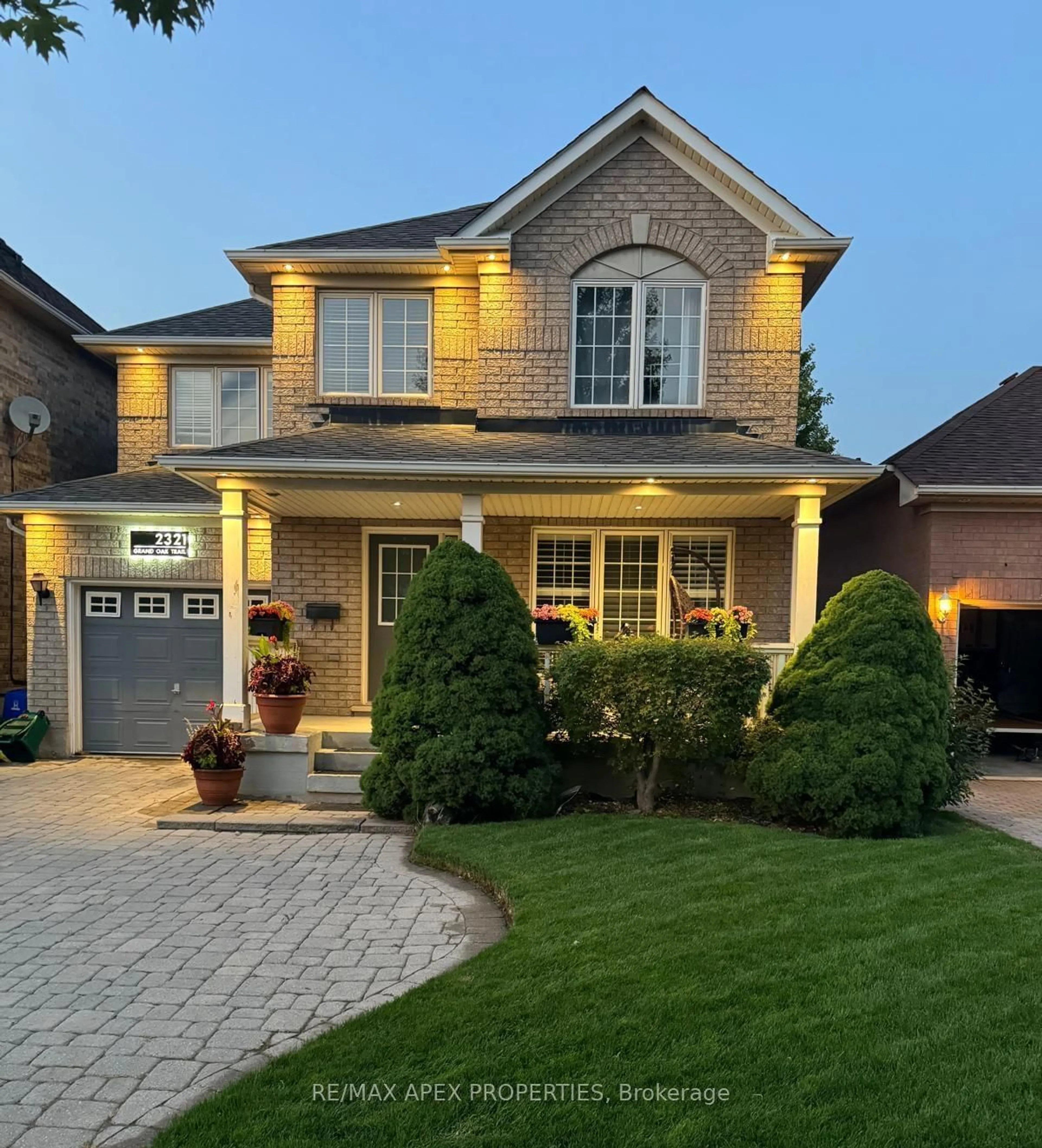 Home with brick exterior material, street for 2321 Grand Oak Tr, Oakville Ontario L6M 4X2