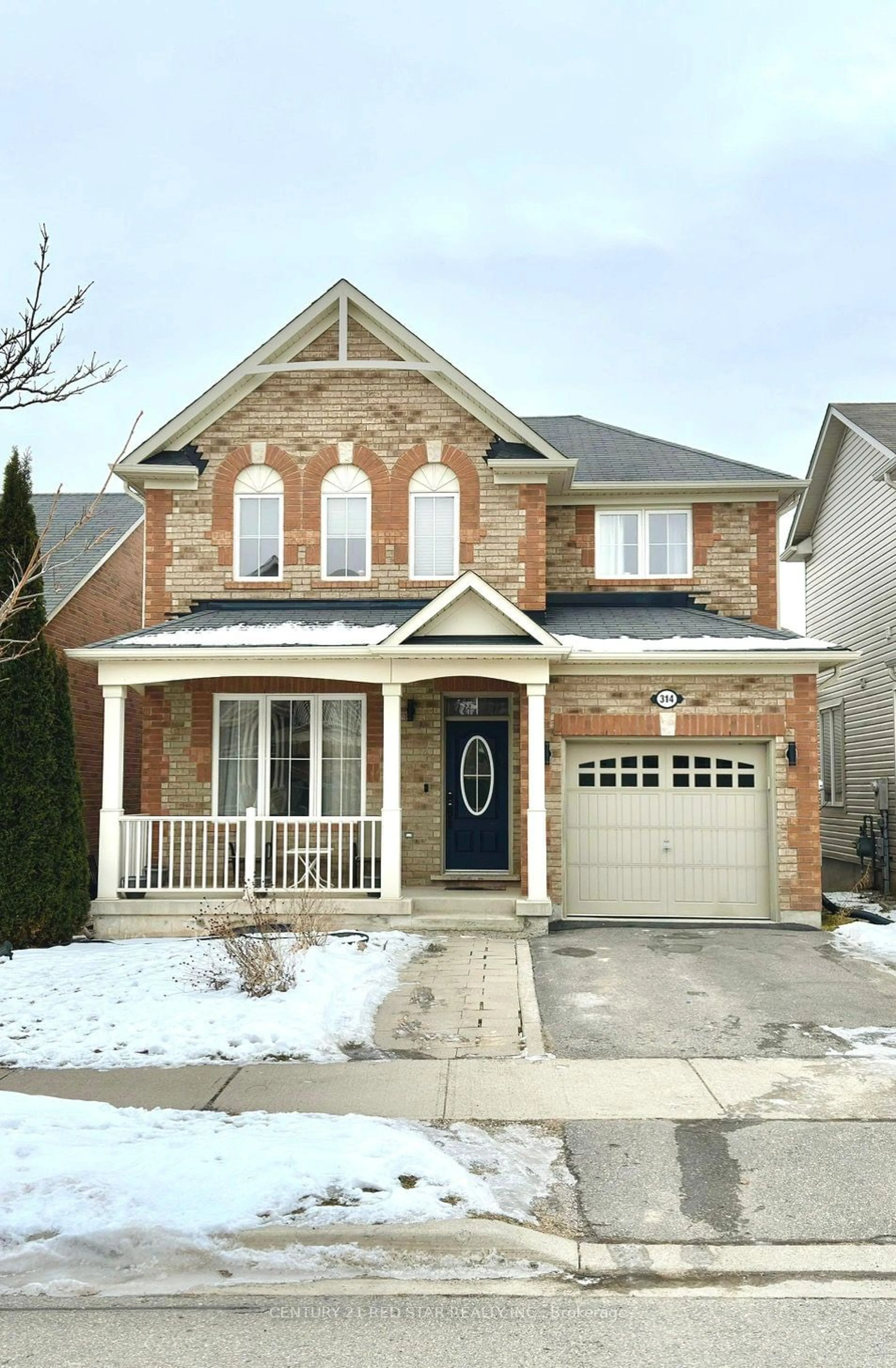 Home with brick exterior material, street for 314 Jelinik Terr, Milton Ontario L9T 7M8