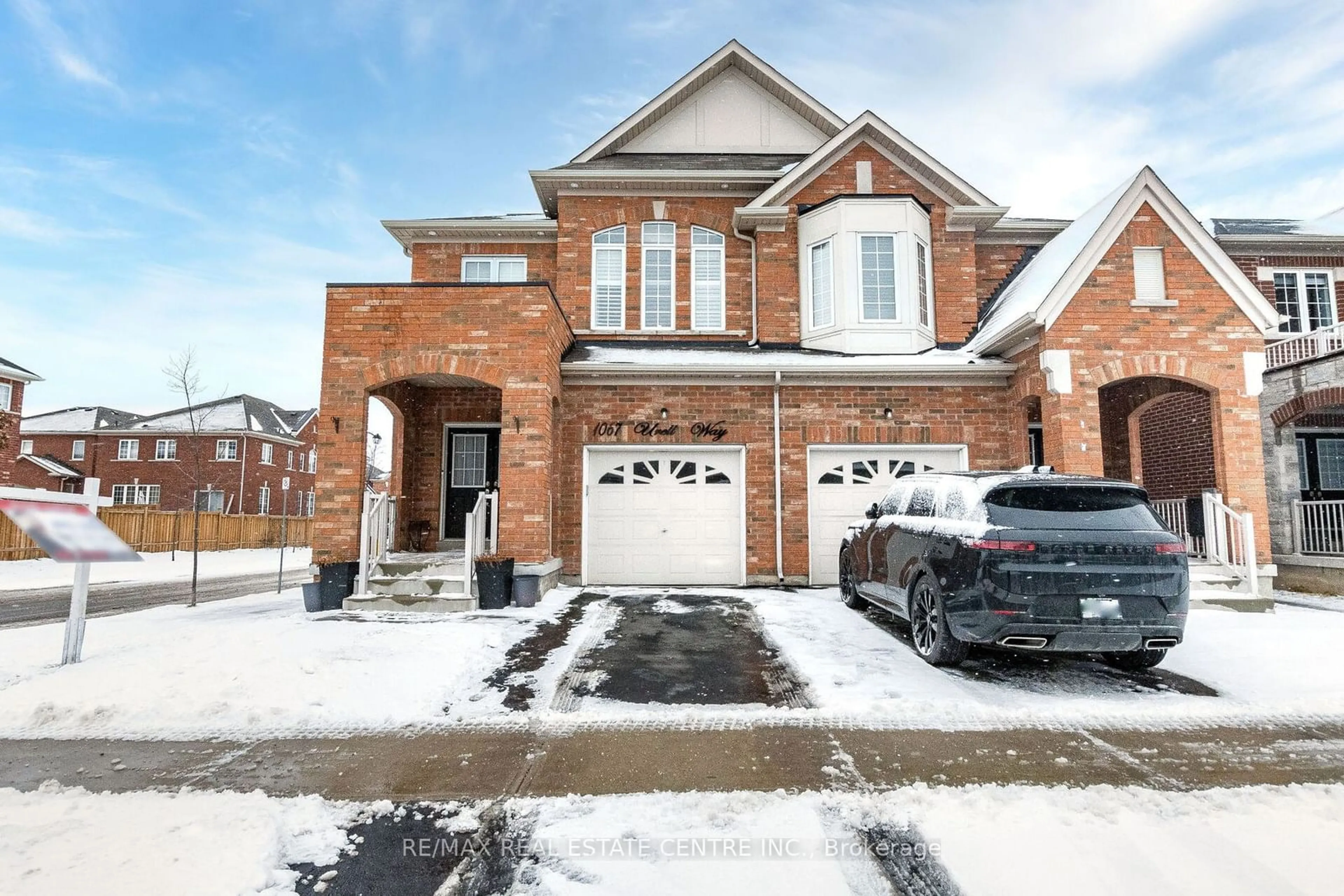 Home with brick exterior material, street for 1067 Urell Way, Milton Ontario L9T 8V5