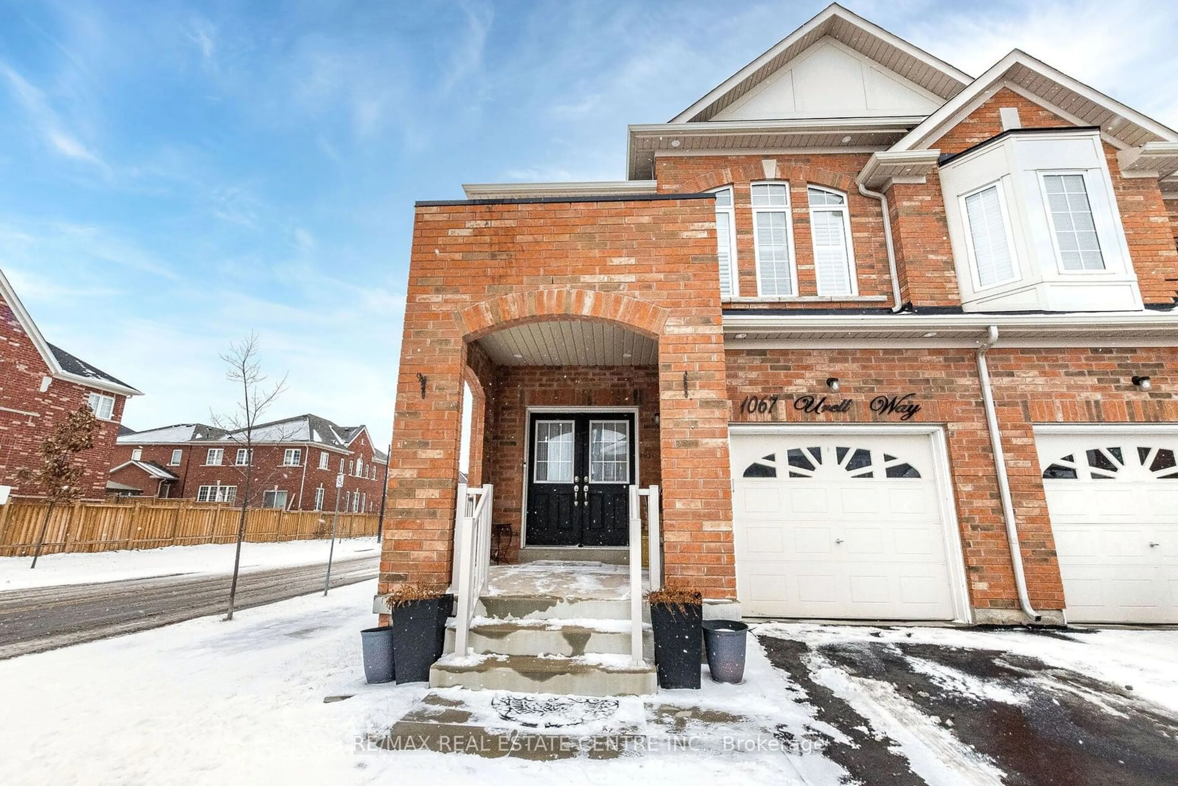 Home with brick exterior material, street for 1067 Urell Way, Milton Ontario L9T 8V5