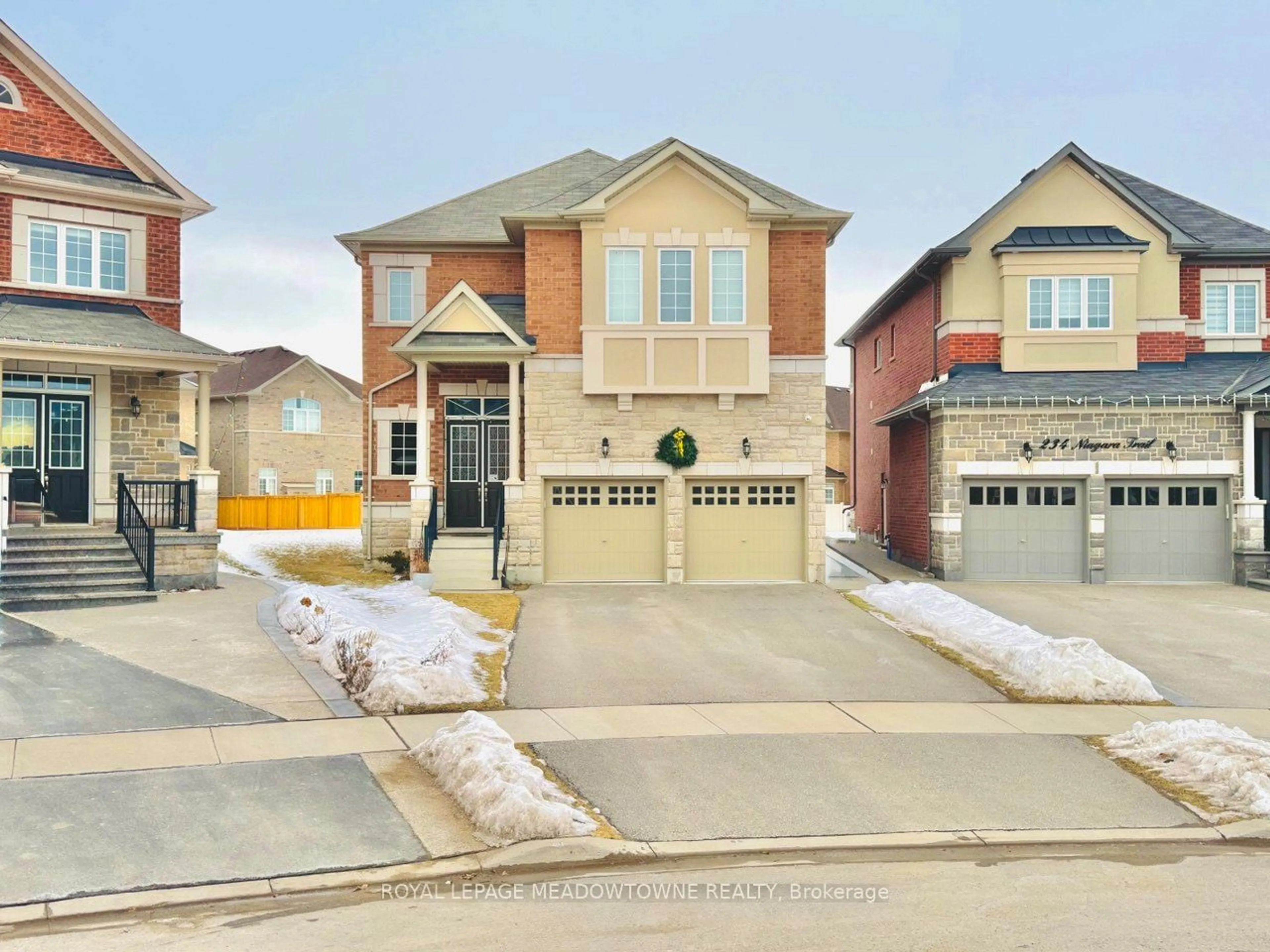 Home with brick exterior material, street for 232 Niagara Tr, Halton Hills Ontario L7G 0M4