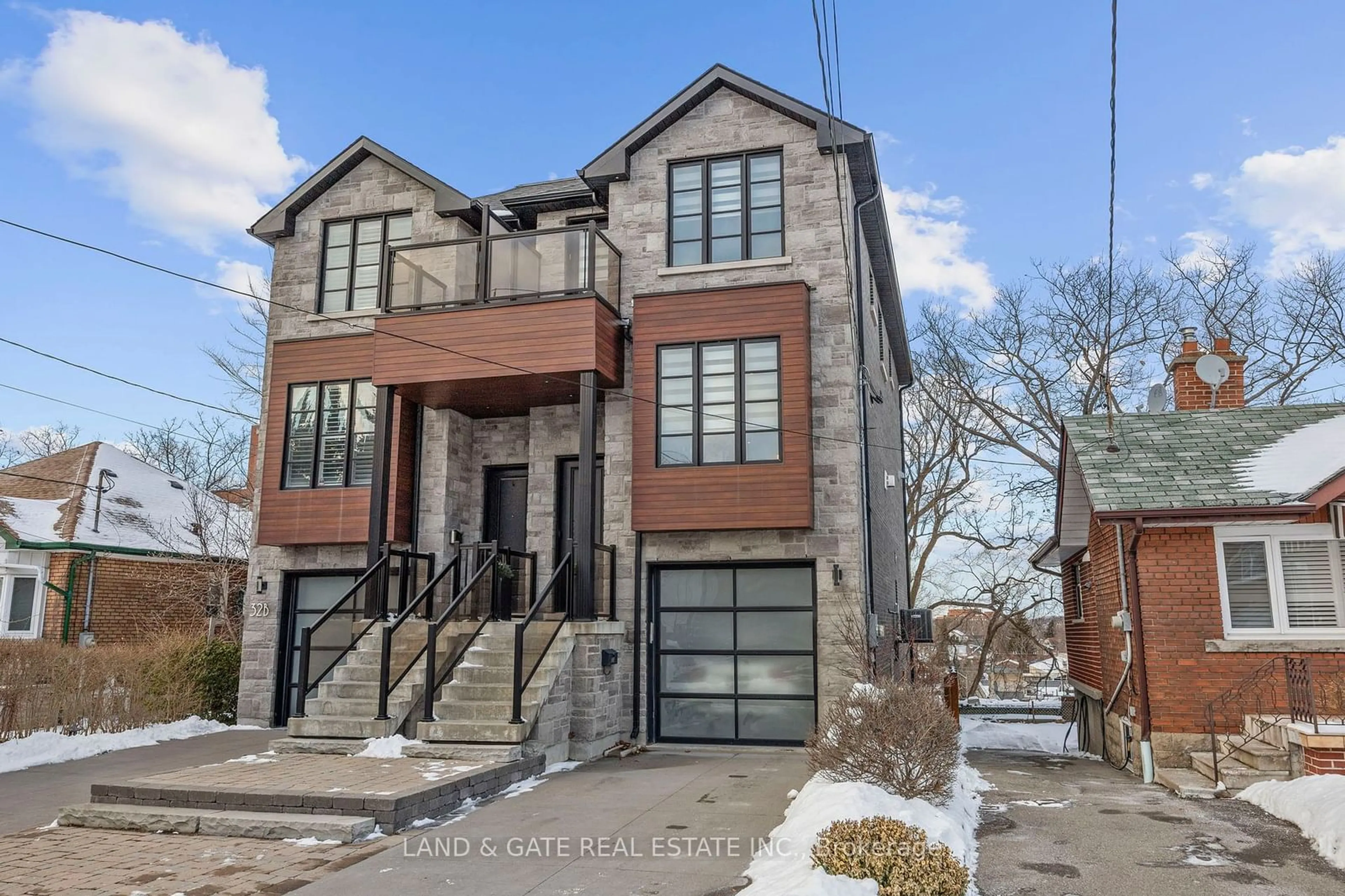 Home with brick exterior material, street for 32A Venn Cres, Toronto Ontario M6M 1S4