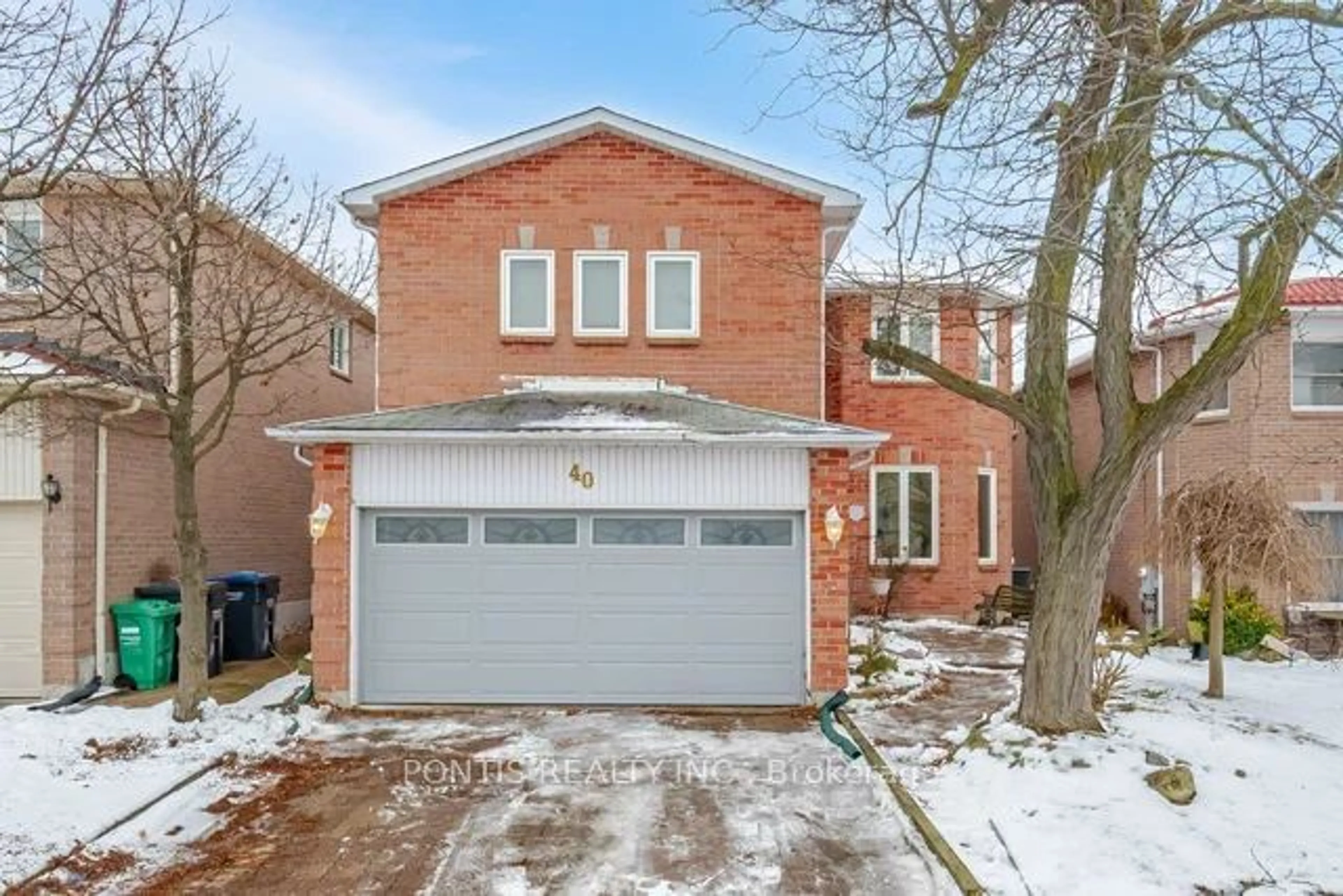 Home with brick exterior material, street for 40 Kirk Dr, Brampton Ontario L6X 4E5