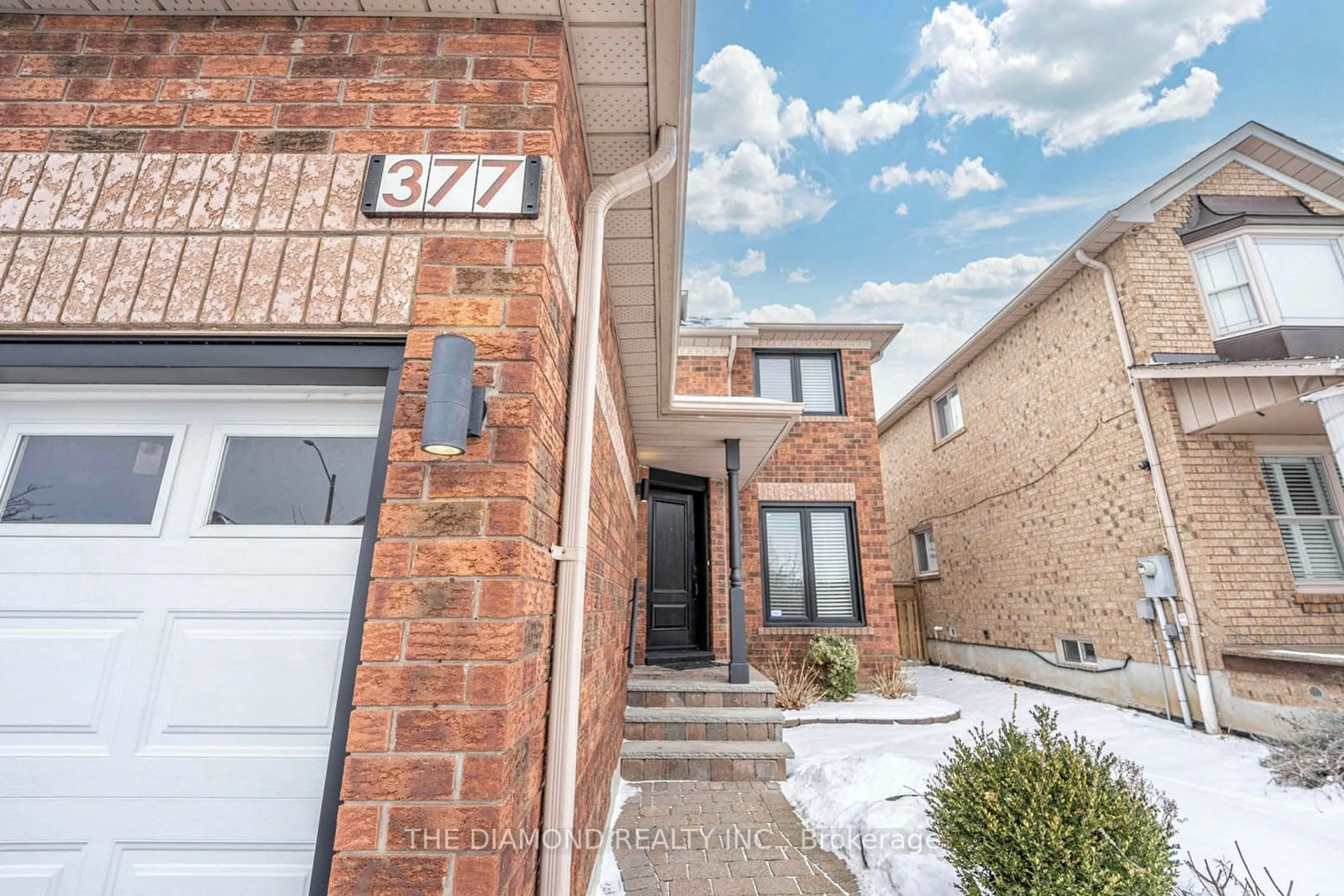 Home with brick exterior material, street for 377 NAHANI Way, Mississauga Ontario L4Z 3T2