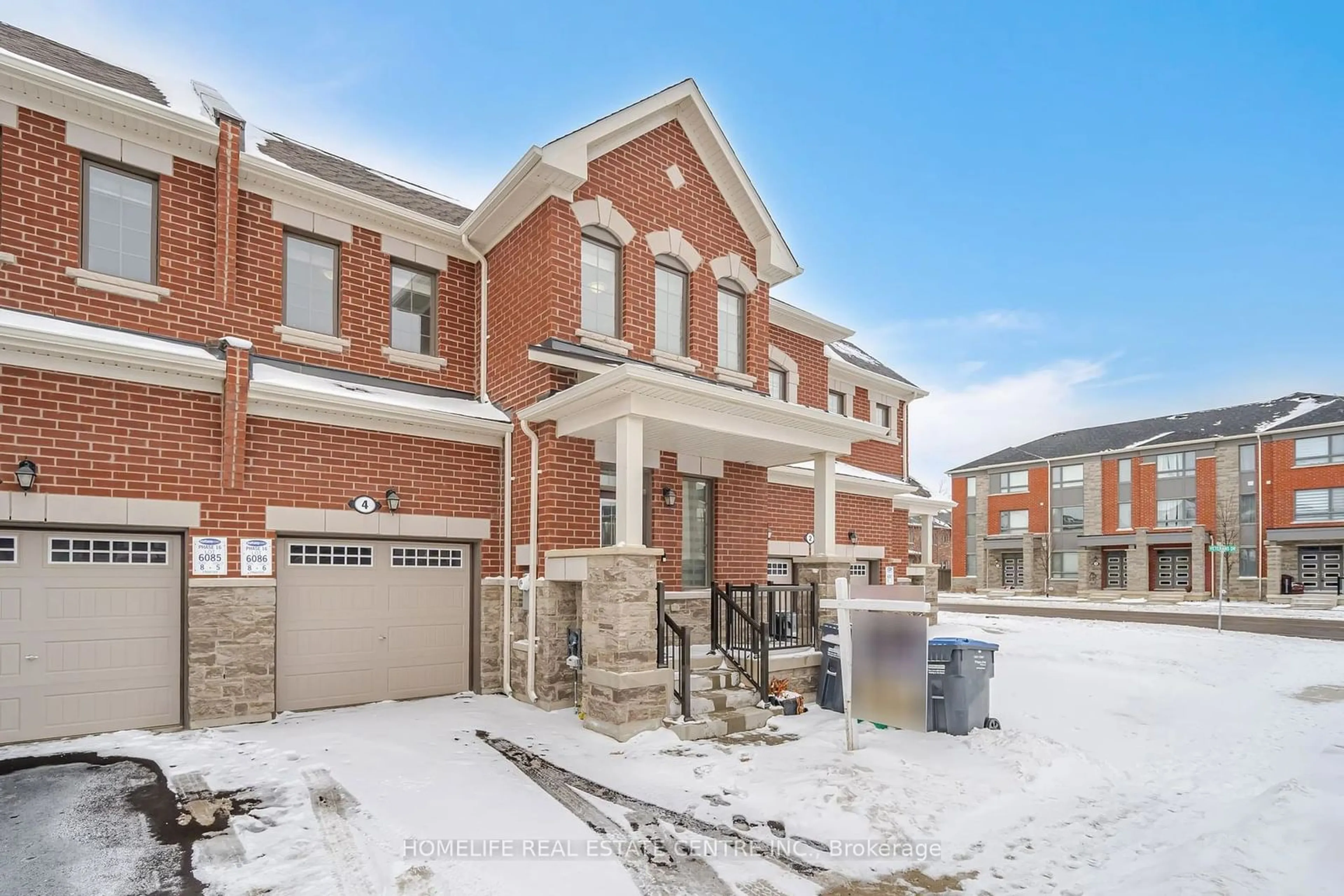 Home with brick exterior material, street for 4 Keppel Circ, Brampton Ontario L7A 5K4