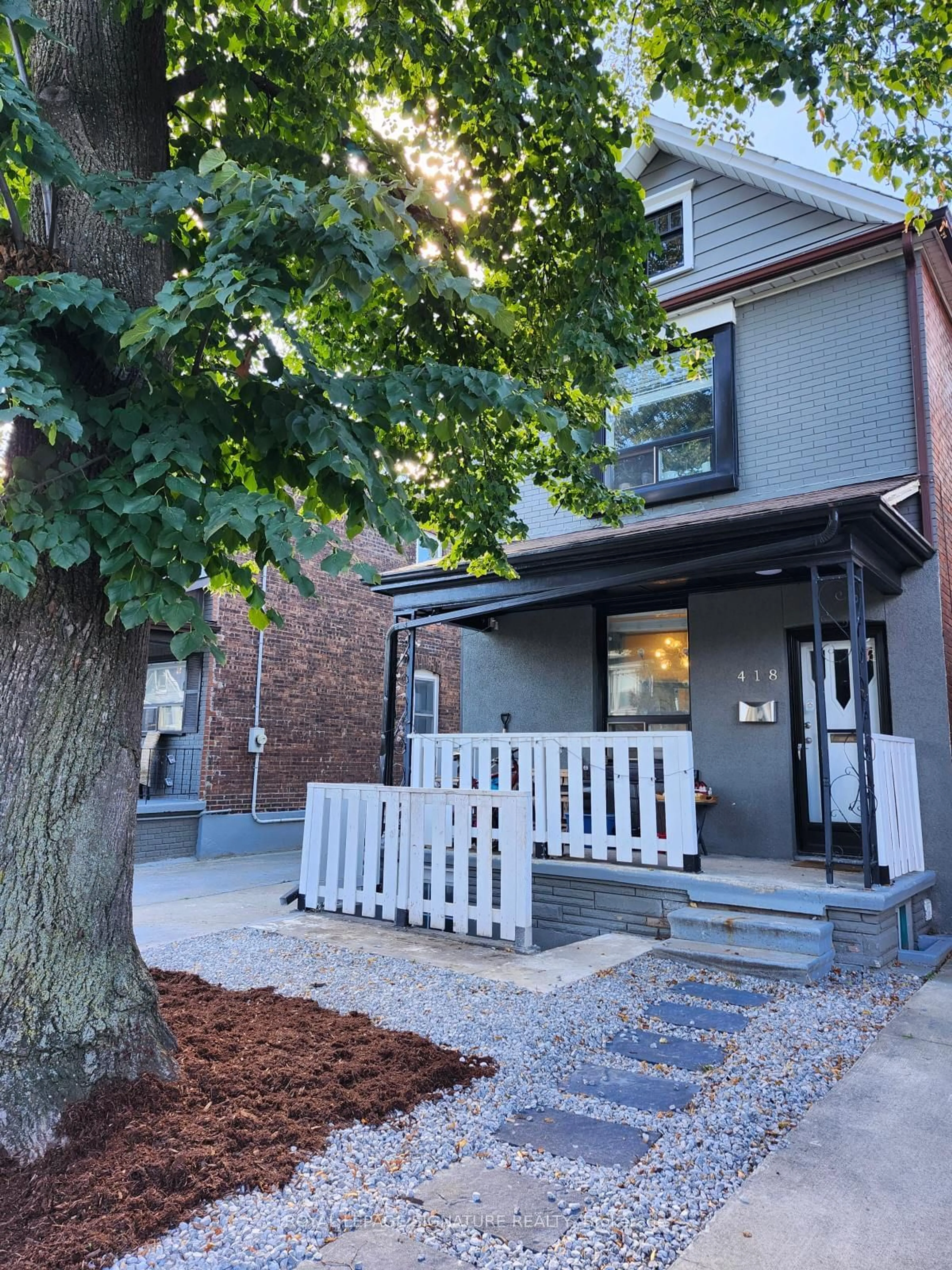 Home with brick exterior material, street for 418 Margueretta St, Toronto Ontario M6H 3S5