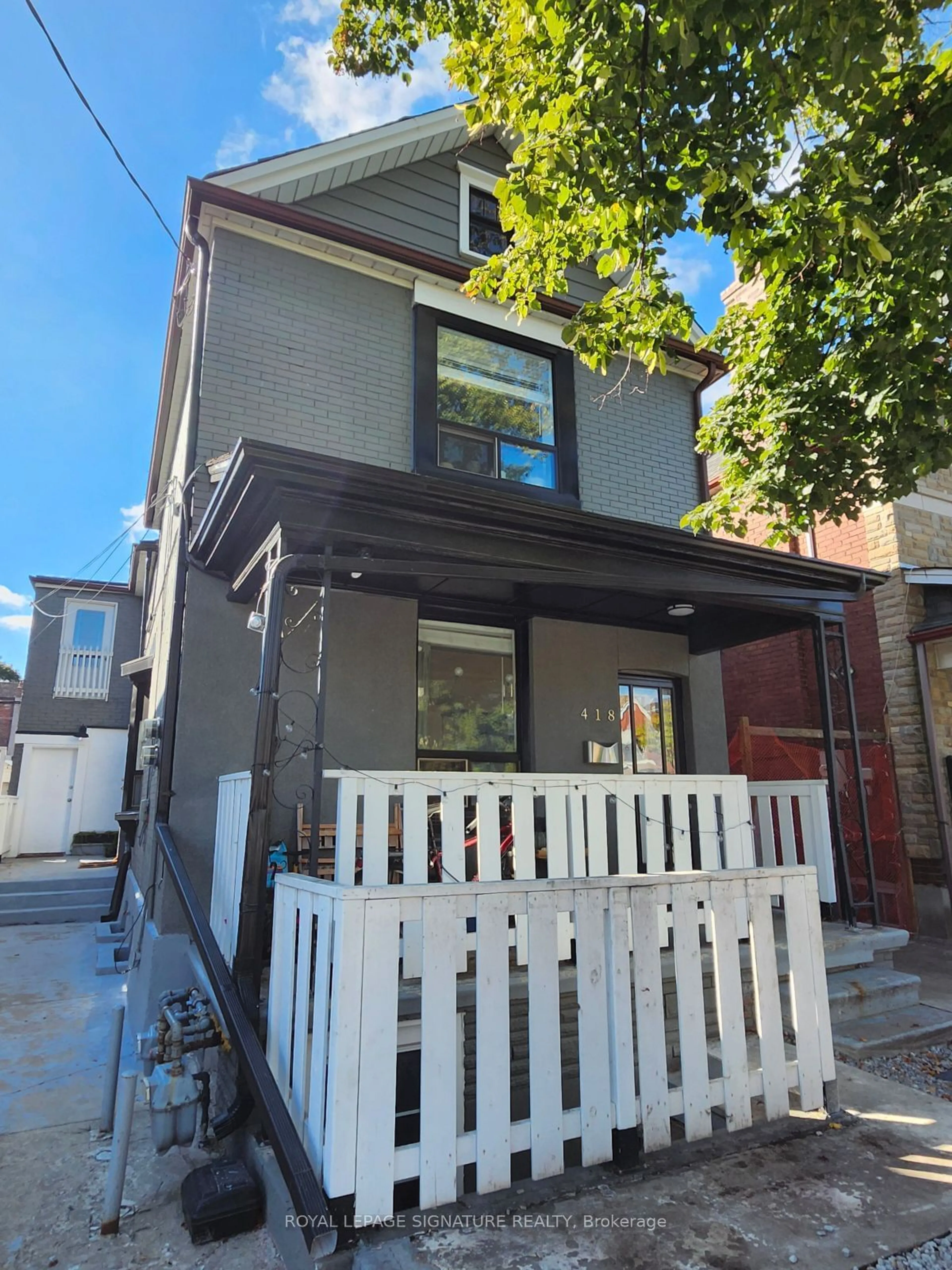 Home with brick exterior material, street for 418 Margueretta St, Toronto Ontario M6H 3S5