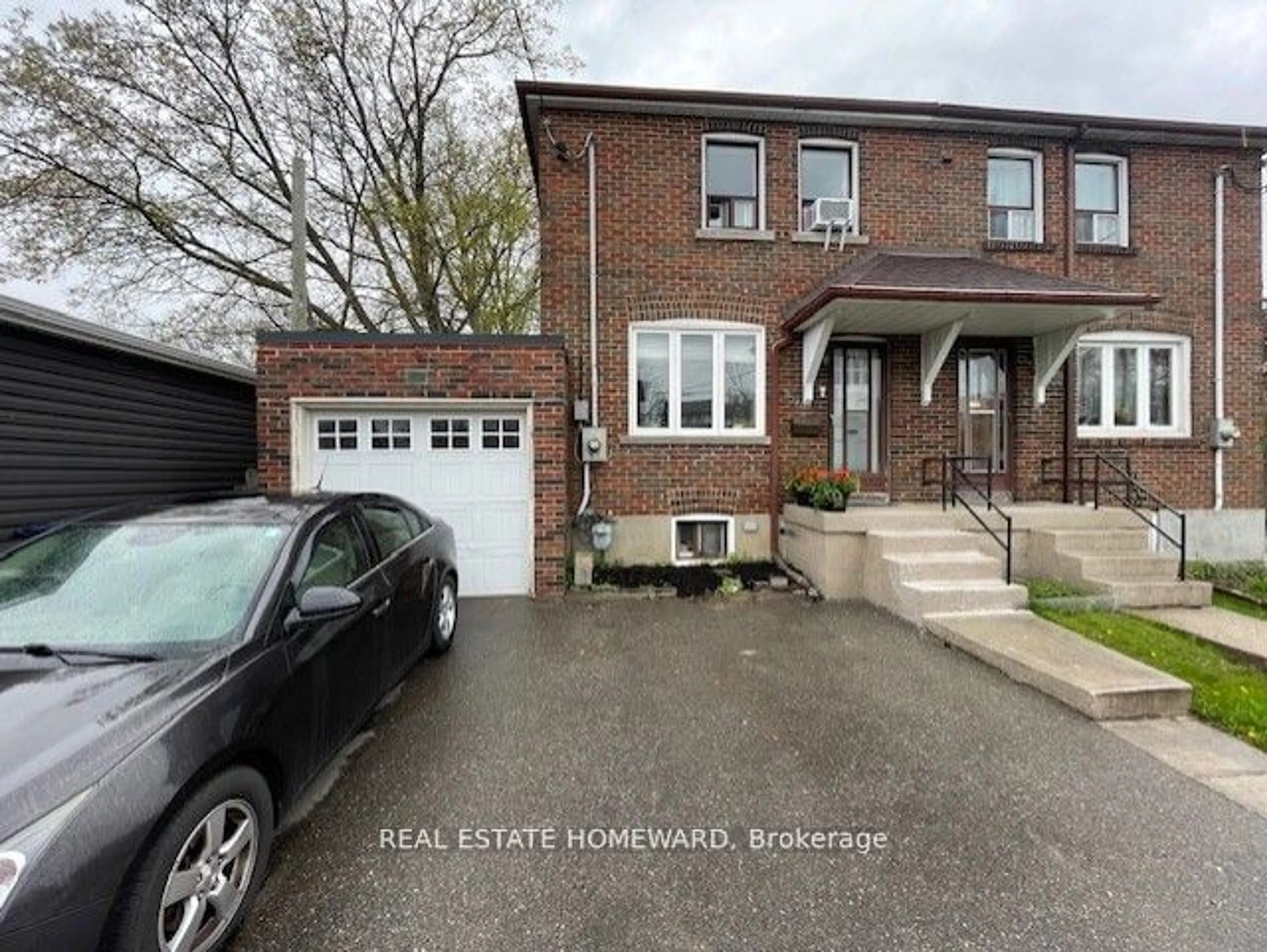 Home with brick exterior material, street for 156 Royal York Rd, Toronto Ontario M8V 2V3