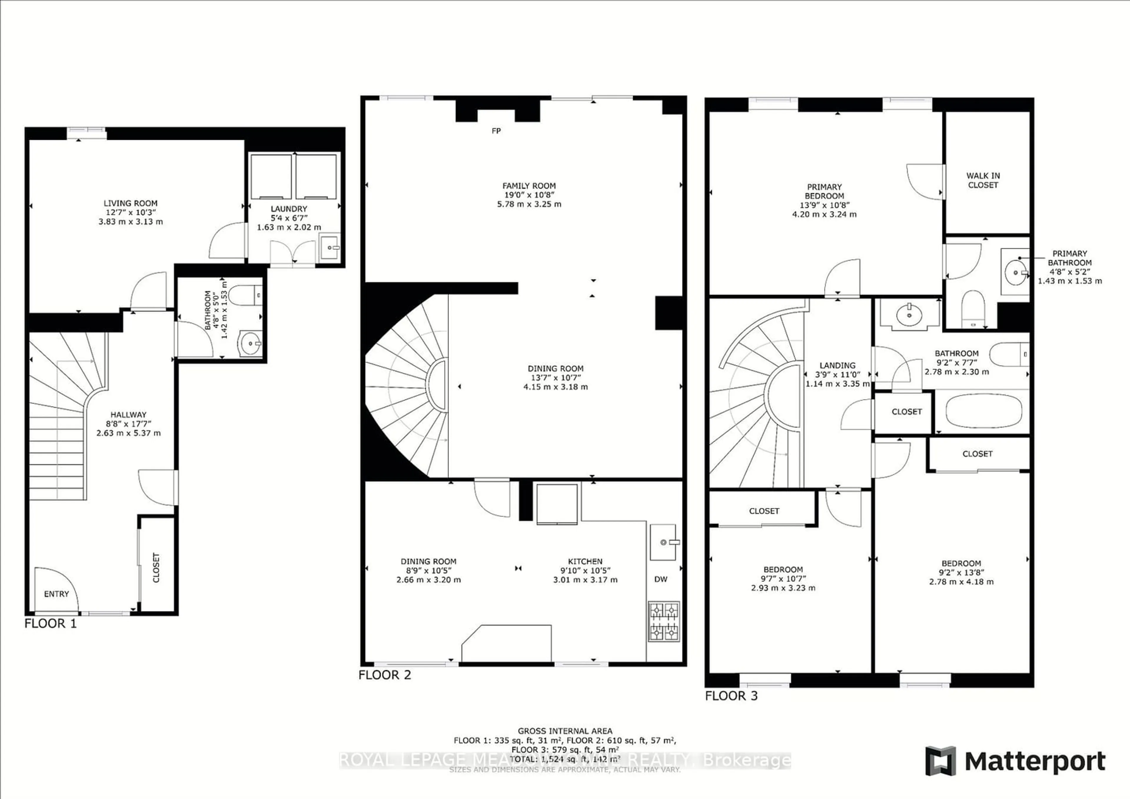 Floor plan for 6679 Shelter Bay Rd #65, Mississauga Ontario L5N 2A2