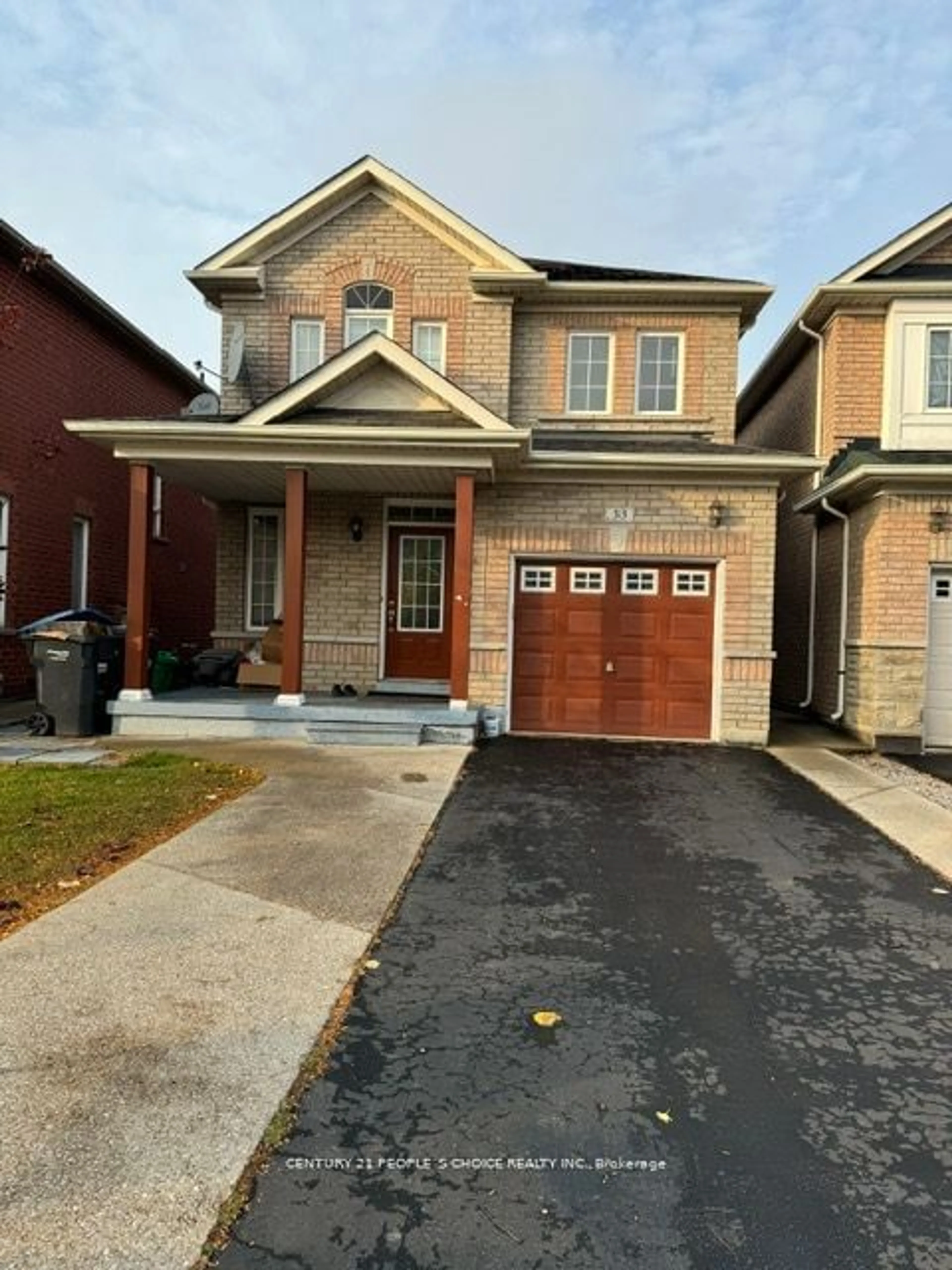 Home with brick exterior material, street for 33 Fishing Cres, Brampton Ontario L6V 4S4