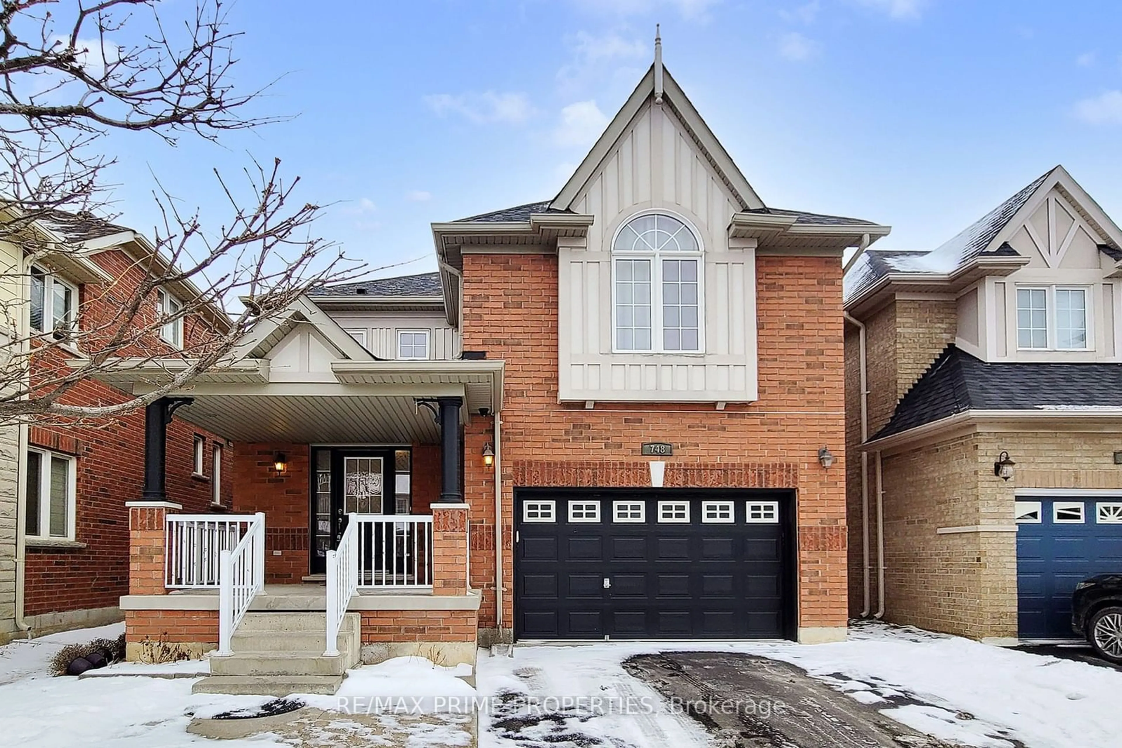 Home with brick exterior material, street for 748 CALDWELL Cres, Milton Ontario L9T 0H5