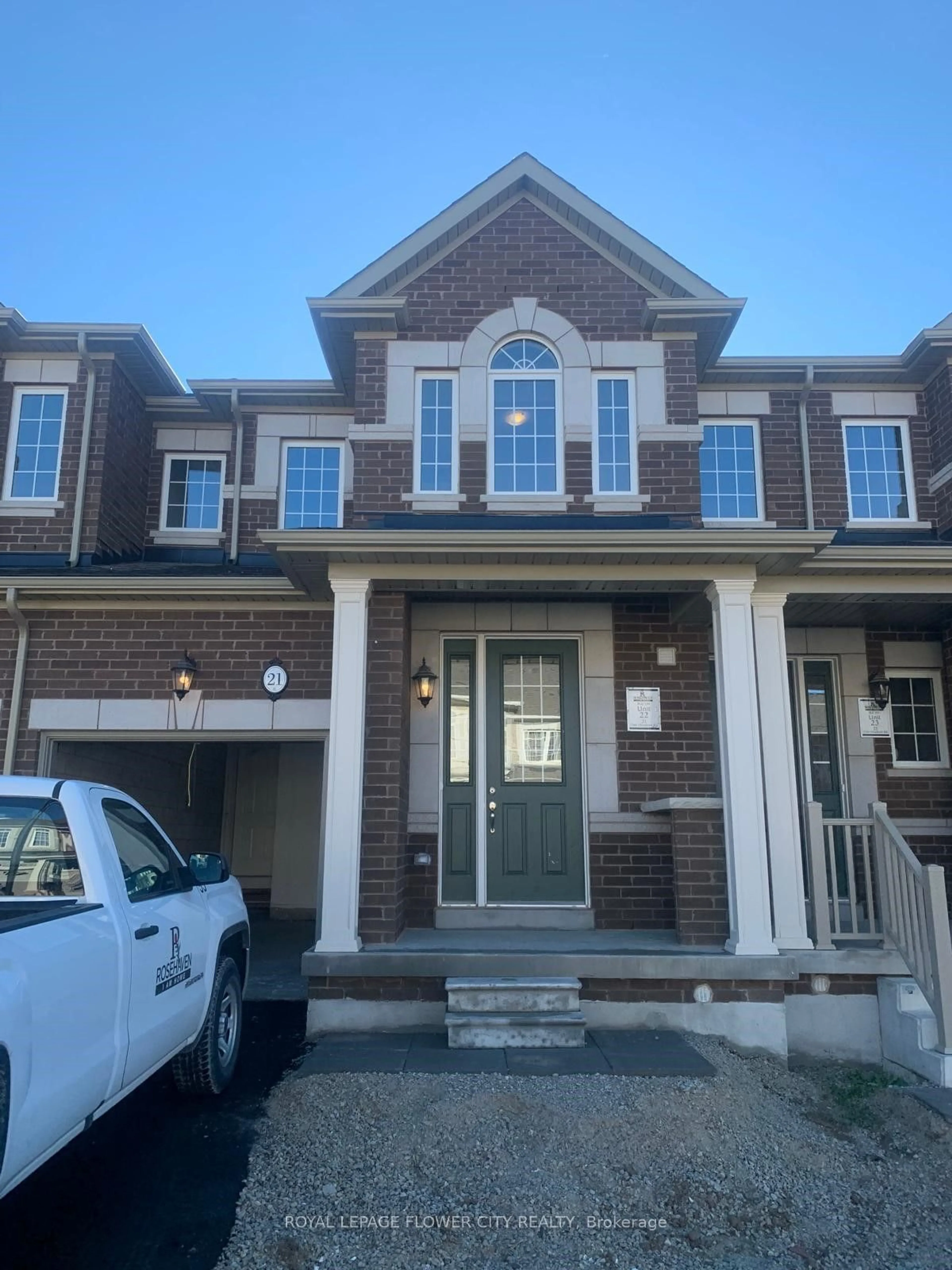 Home with brick exterior material, street for 21 Dale Meadow Rd, Brampton Ontario L7A 0B7