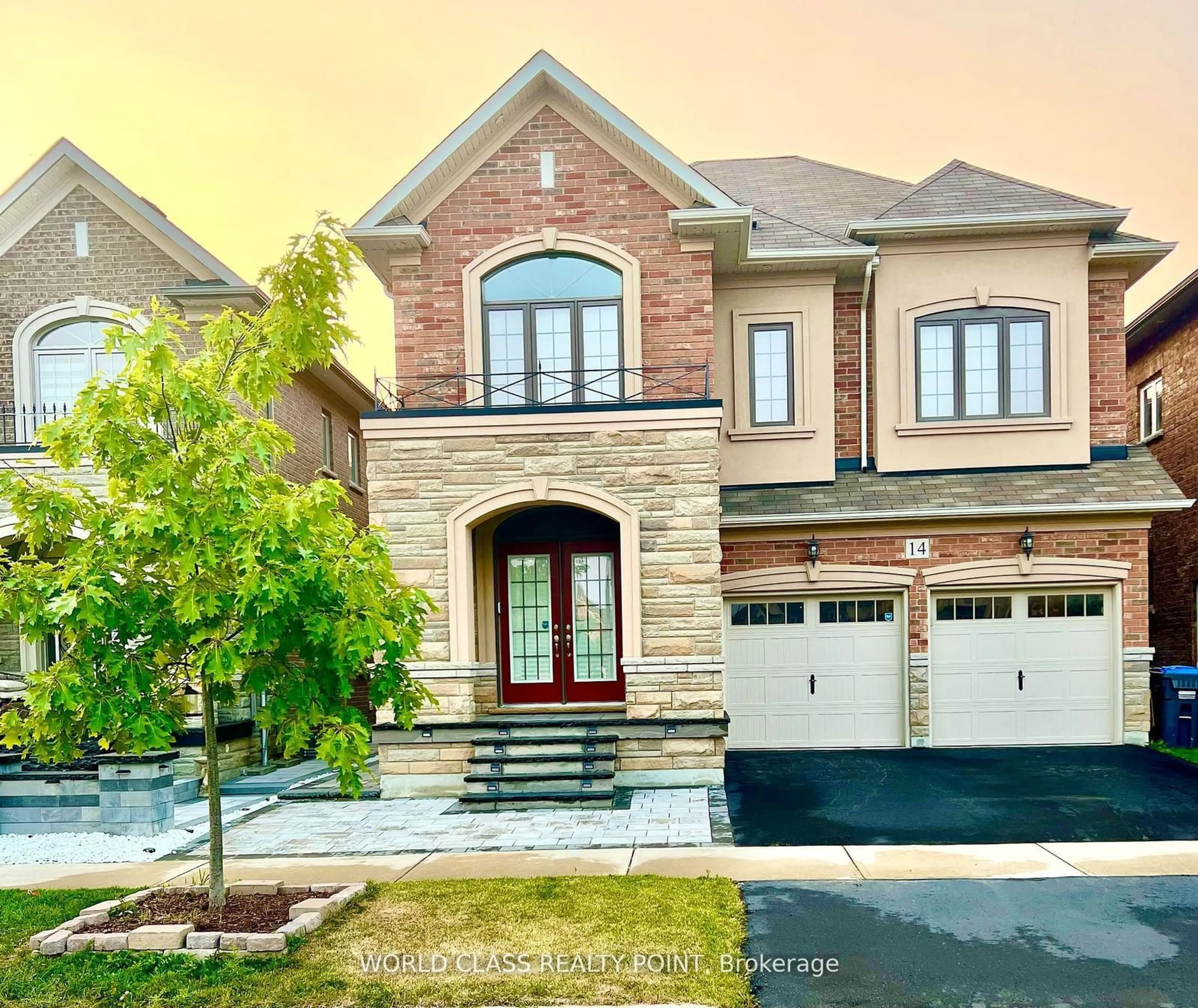 Home with brick exterior material, street for 14 Loomis Rd, Brampton Ontario L7A 4X4