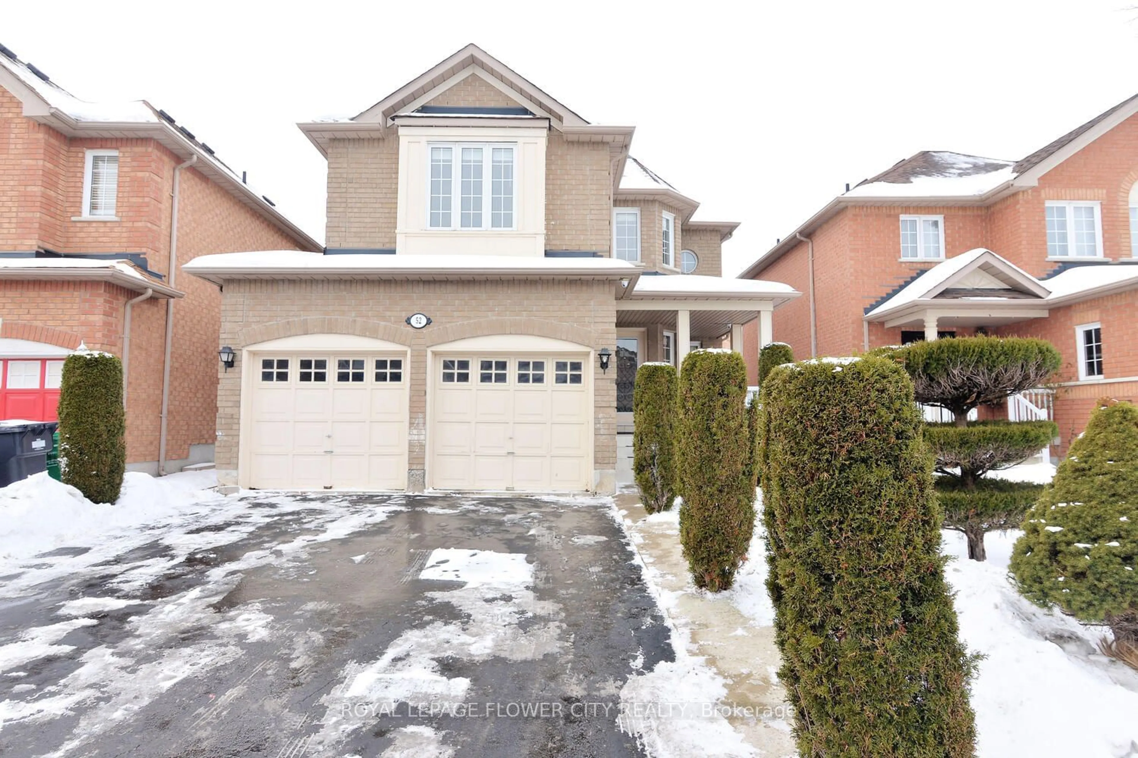 Home with brick exterior material, street for 52 Fallstar Cres, Brampton Ontario L7A 2J6