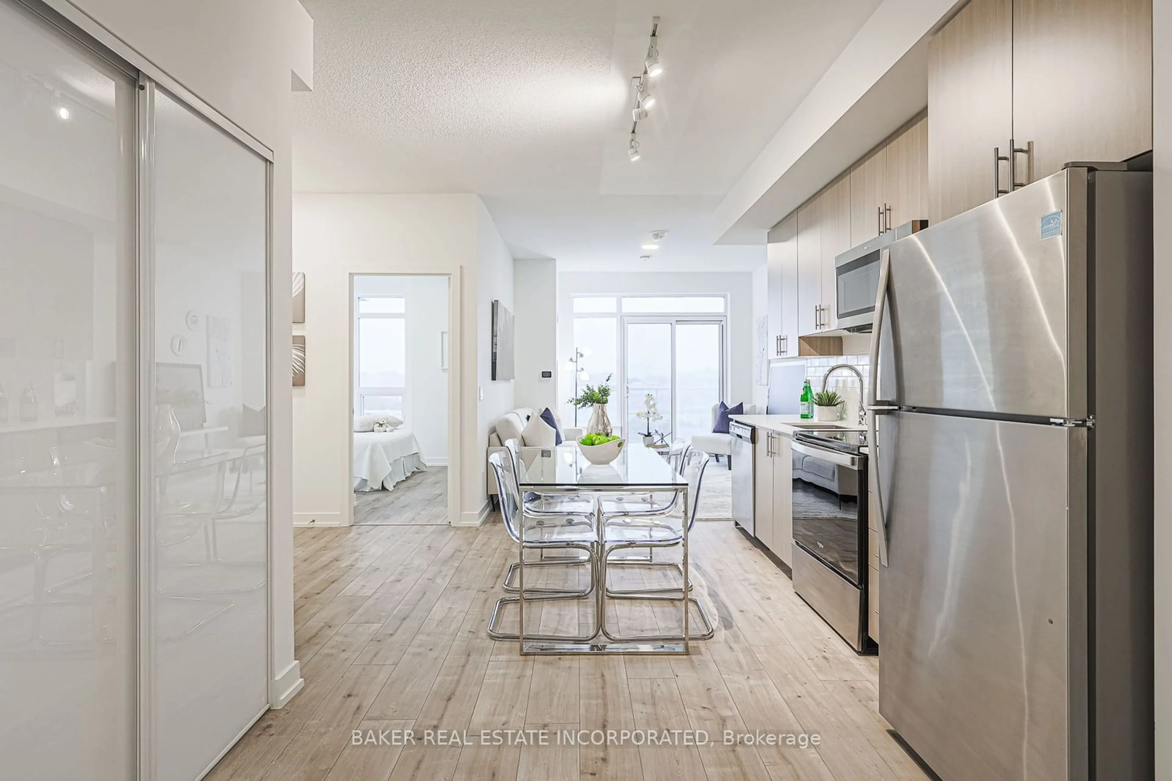 Open concept kitchen, unknown for 10 Wilby Cres #701, Toronto Ontario M9N 1E5