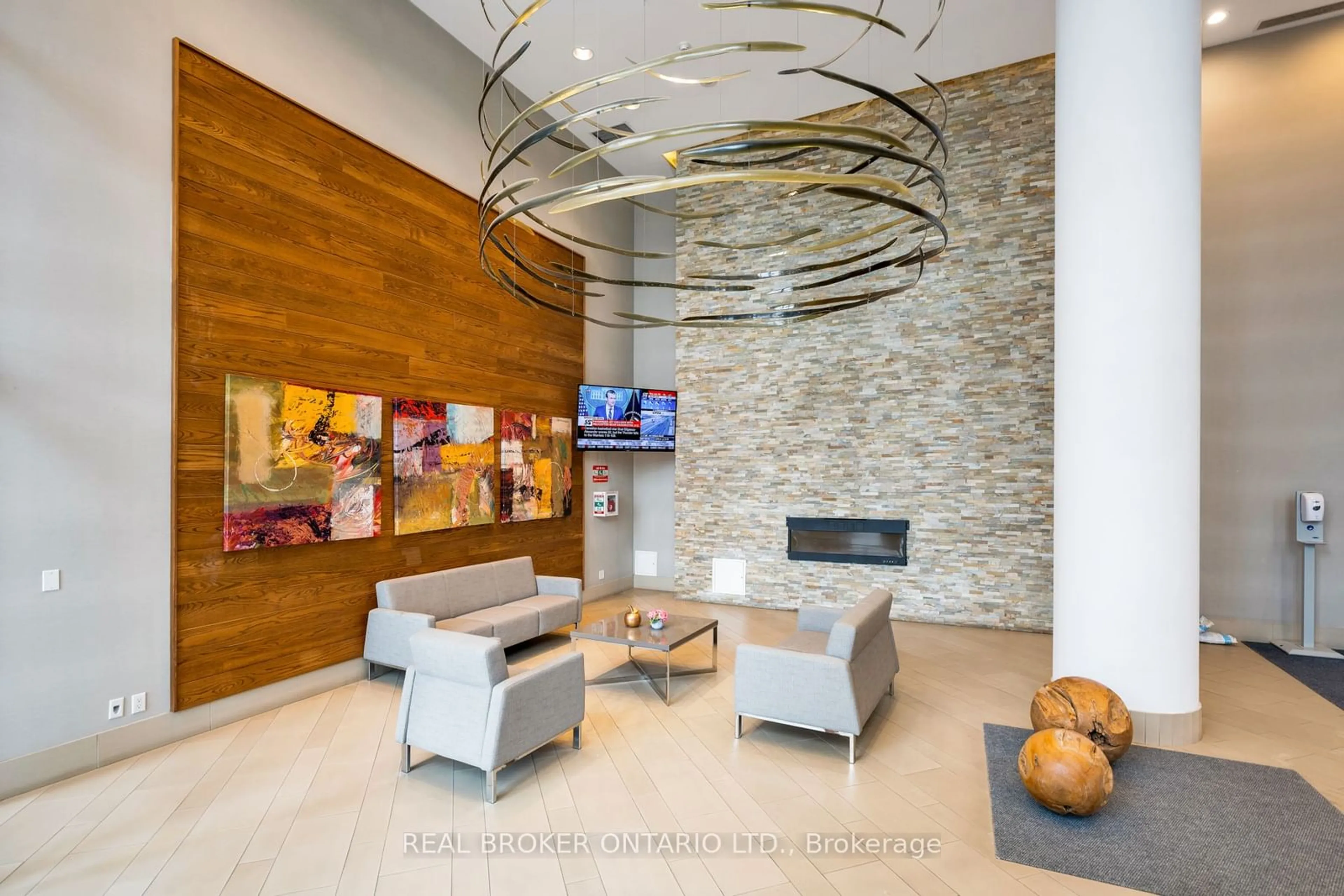 Lobby for 2240 Lake Shore Blvd #605, Toronto Ontario M8V 1A5