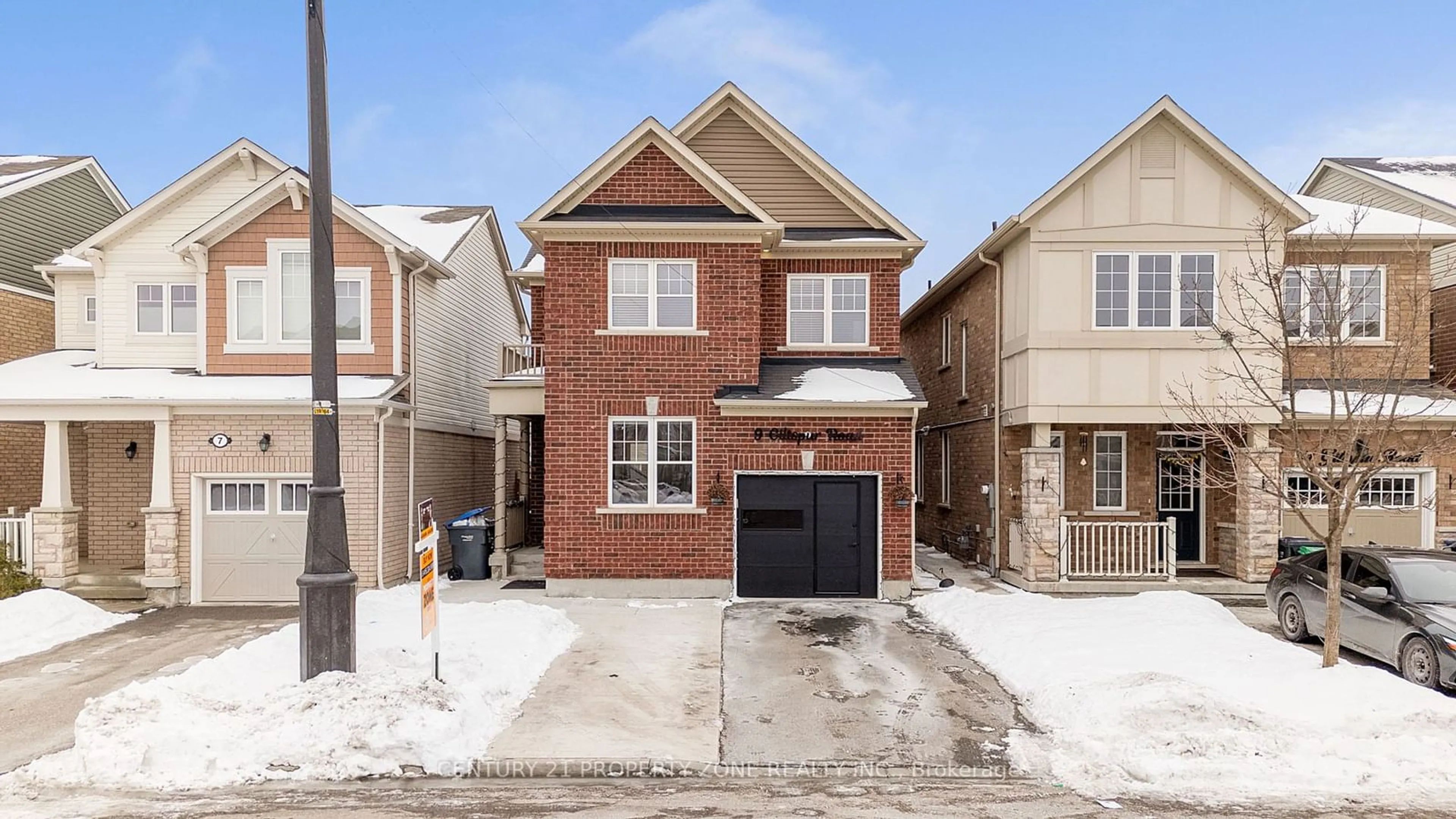 Home with brick exterior material, street for 9 Giltspur Rd, Brampton Ontario L7A 0G2