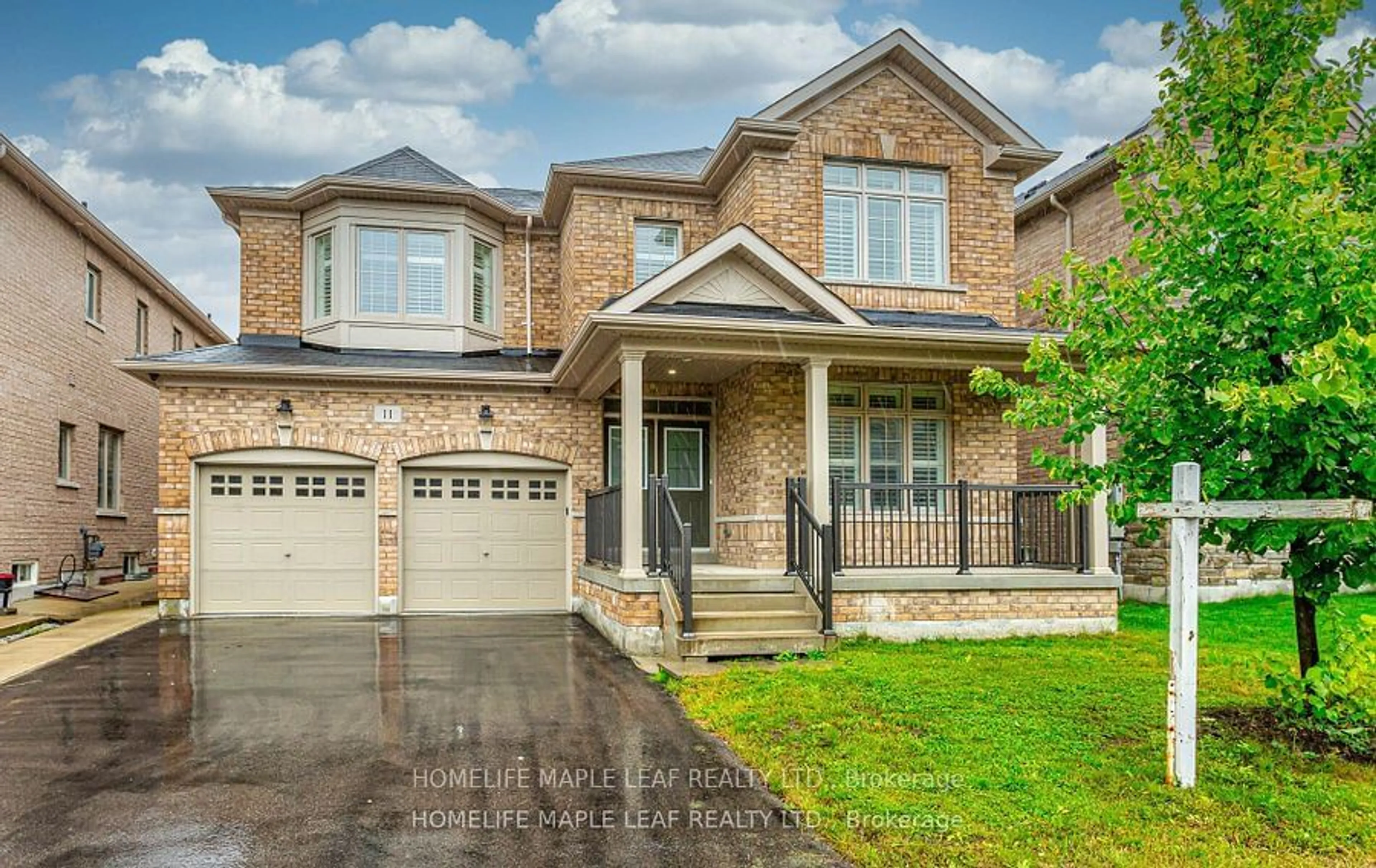 Home with brick exterior material, street for 11 Cloverhaven Rd, Brampton Ontario L6P 4E4