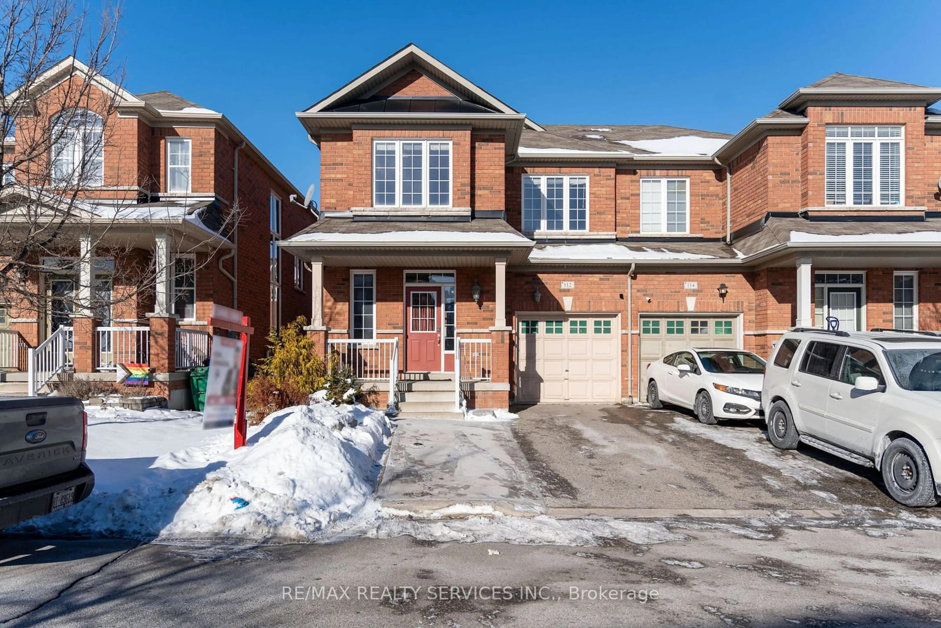 Home with brick exterior material, street for 112 Amaranth Cres, Brampton Ontario L7A 0L5