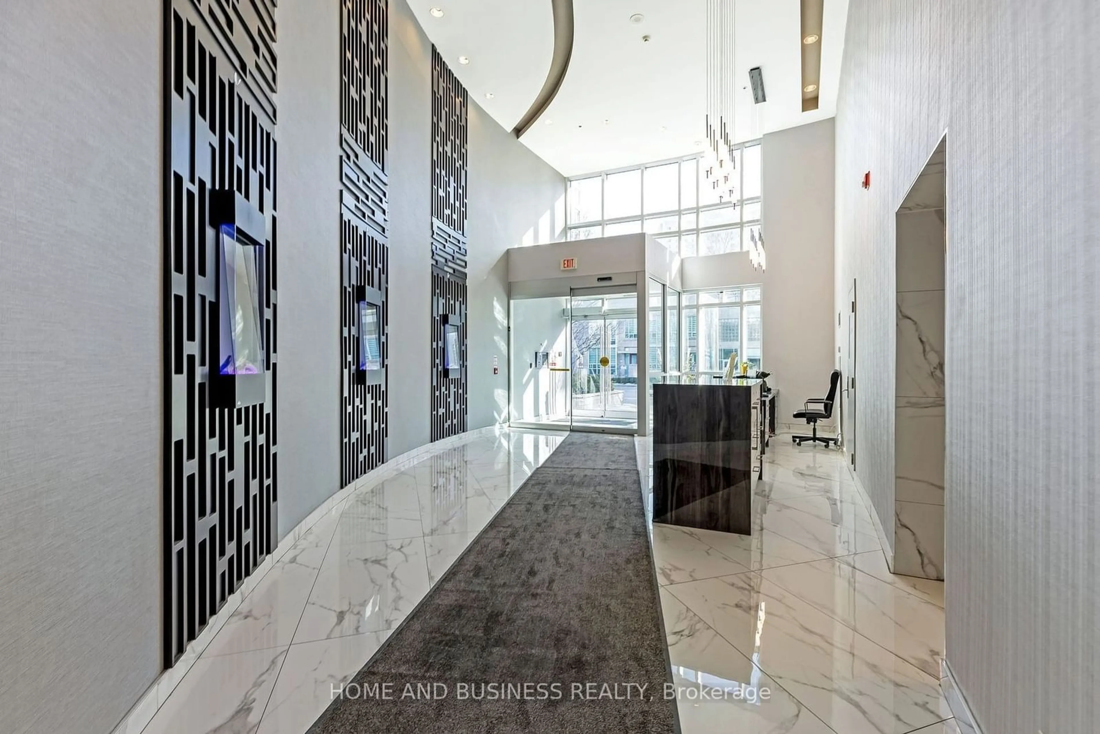 Lobby for 80 Absolute Ave #3203, Mississauga Ontario L4Z 0A5