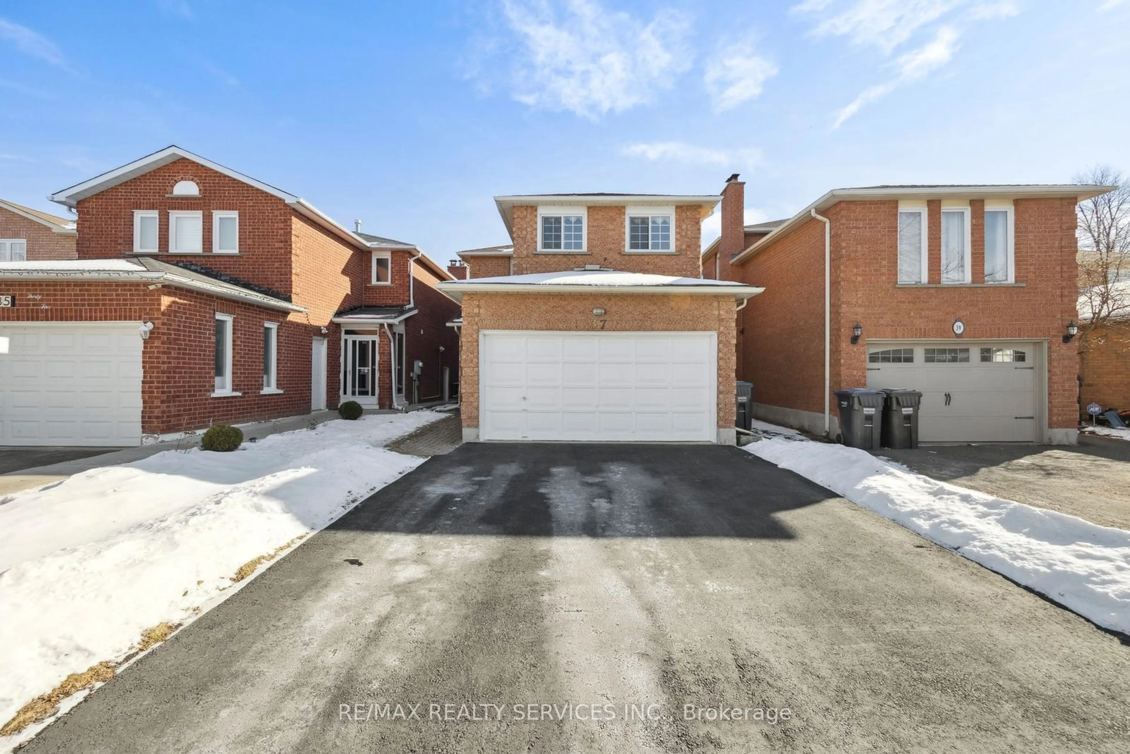 Home with brick exterior material, street for 37 Candy Cres, Brampton Ontario L6X 3Z7