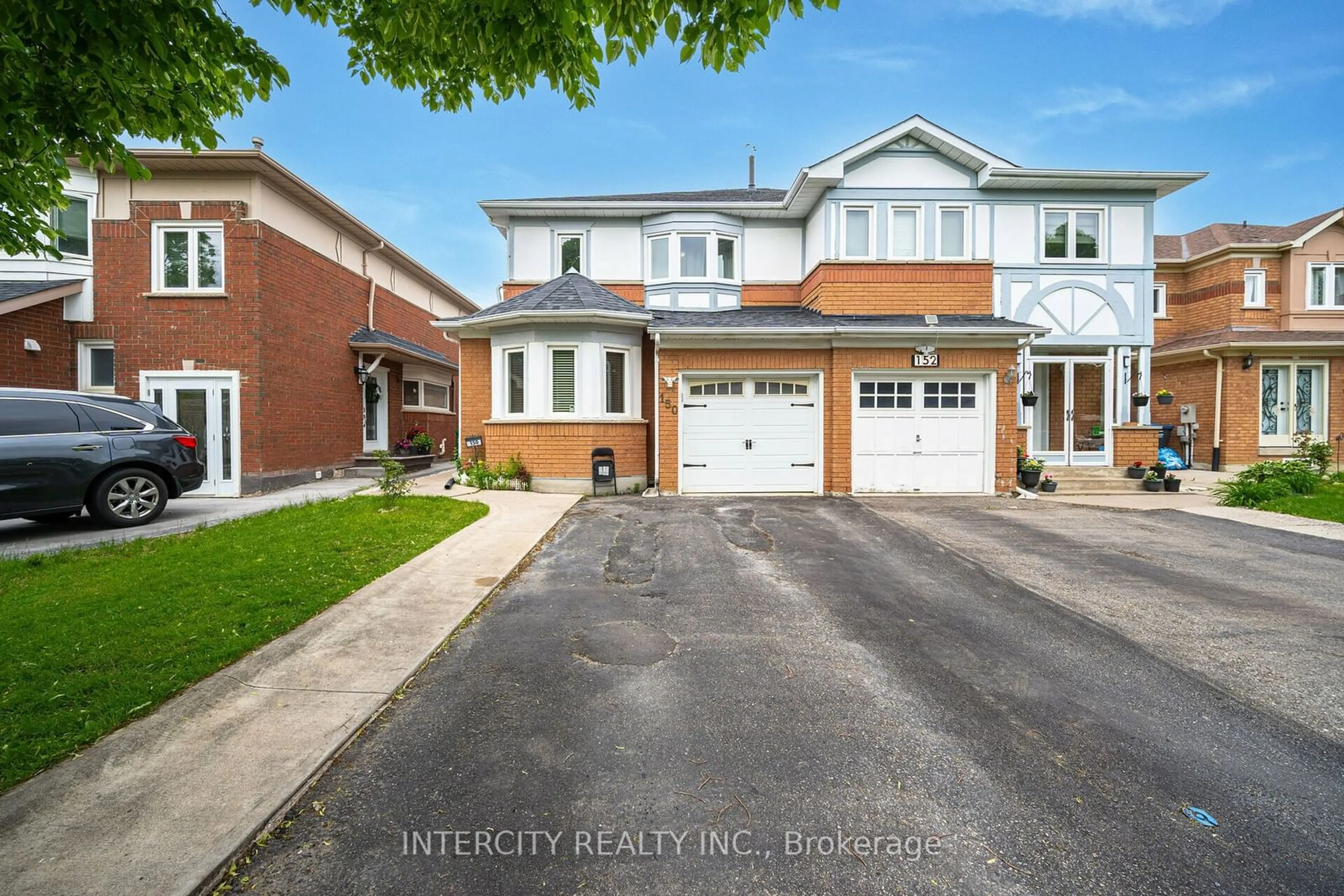 Home with brick exterior material, street for 150 Rainforest Dr, Brampton Ontario L6R 1A4