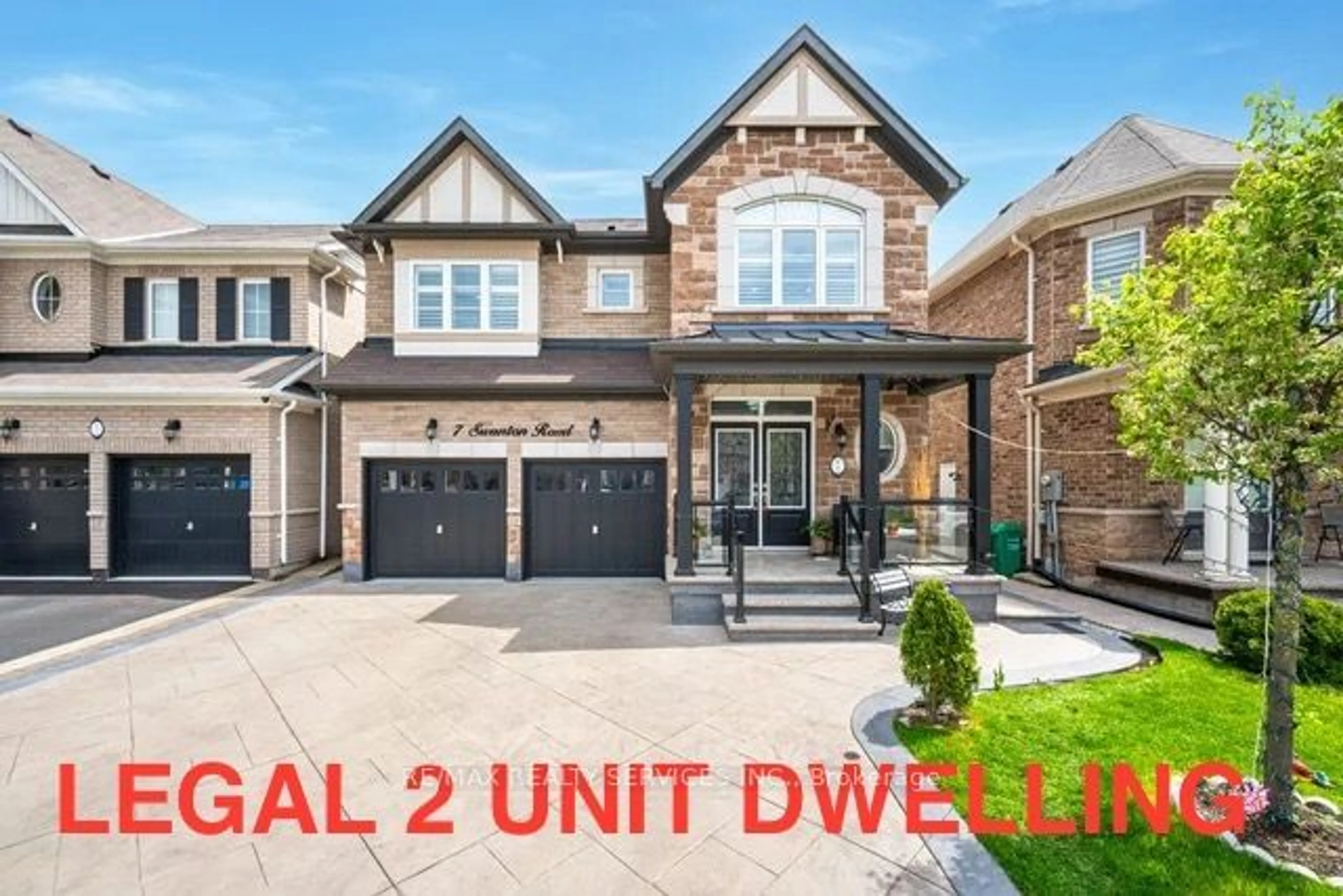 Home with brick exterior material, street for 7 Swanton Rd, Brampton Ontario L6X 5J3