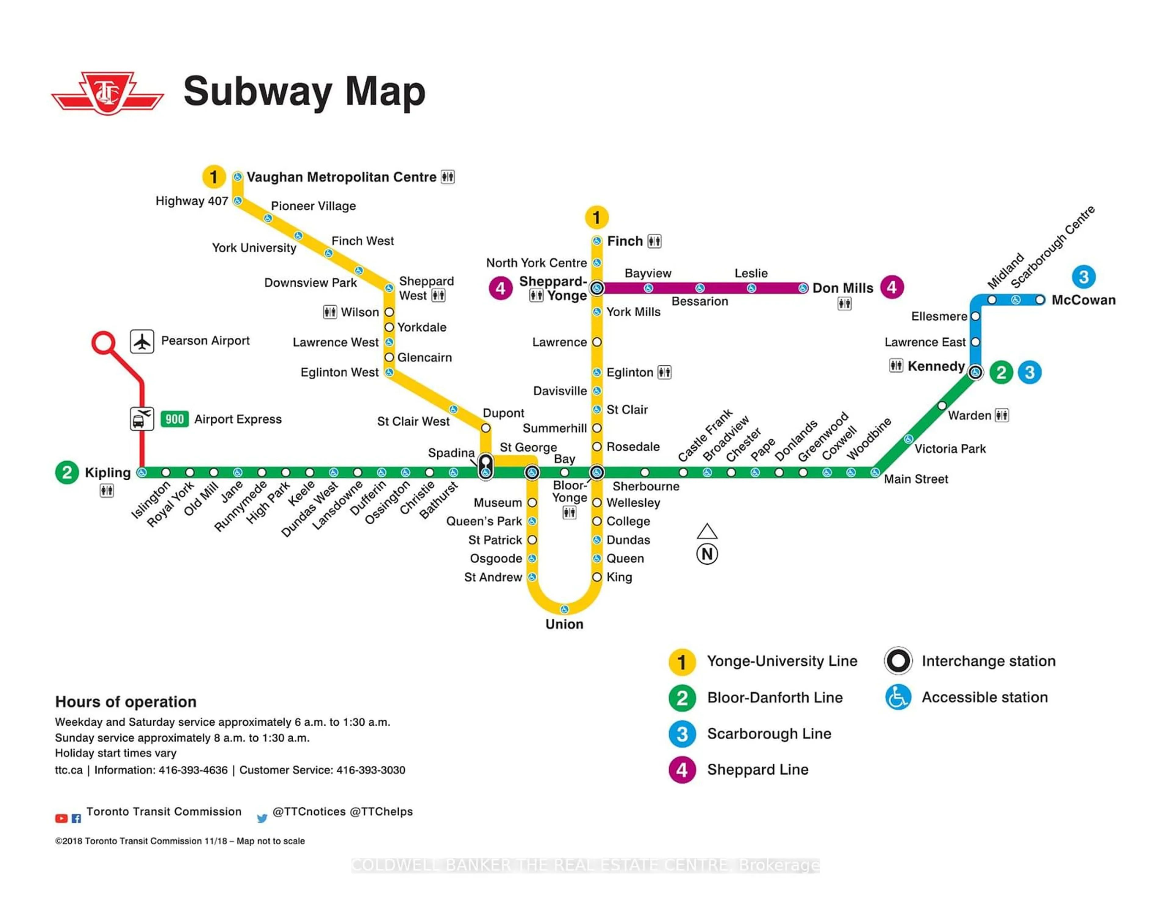 Picture of a map for 830 Lawrence Ave #1209, Toronto Ontario M6A 1C3