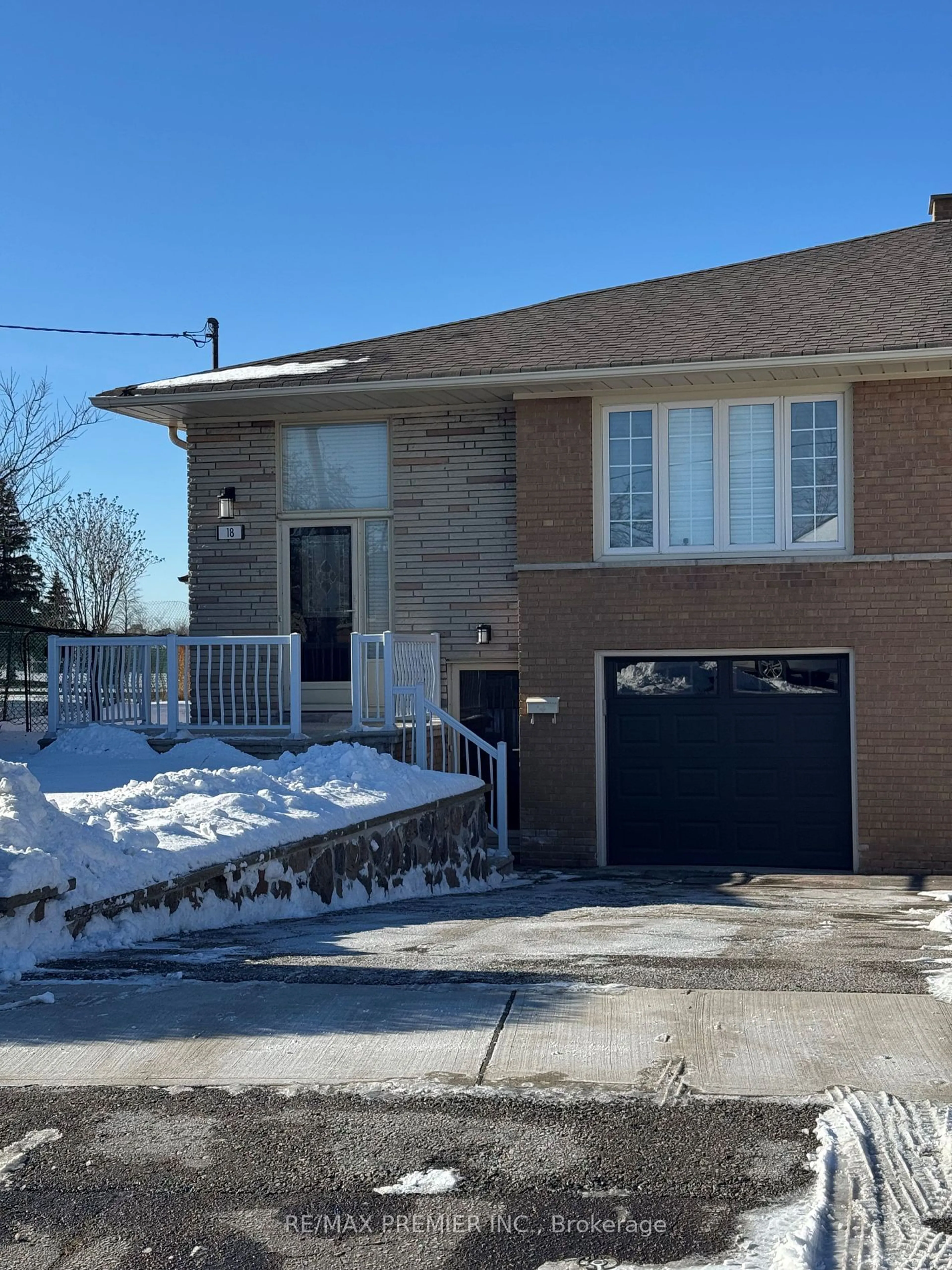 Home with brick exterior material, street for 18 Watney Cres, Toronto Ontario M3L 2C9