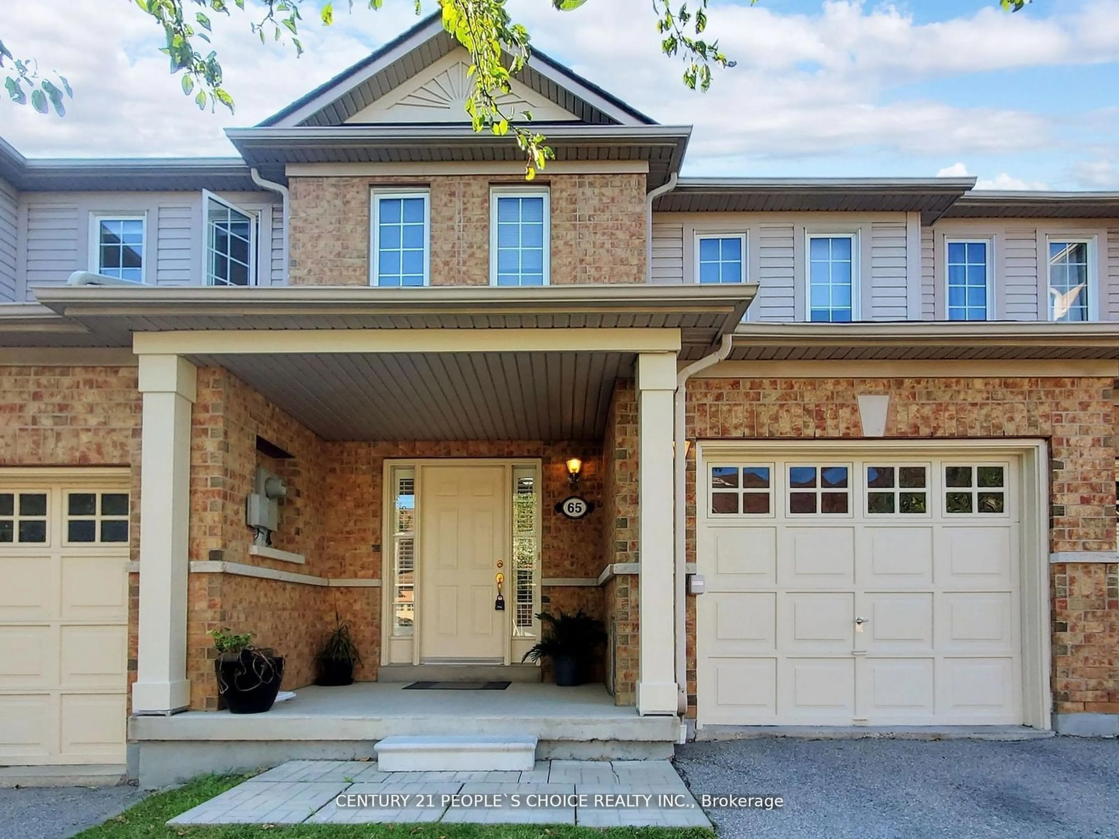 Home with brick exterior material, street for 6035 Bidwell Tr #65, Mississauga Ontario L5V 3C9