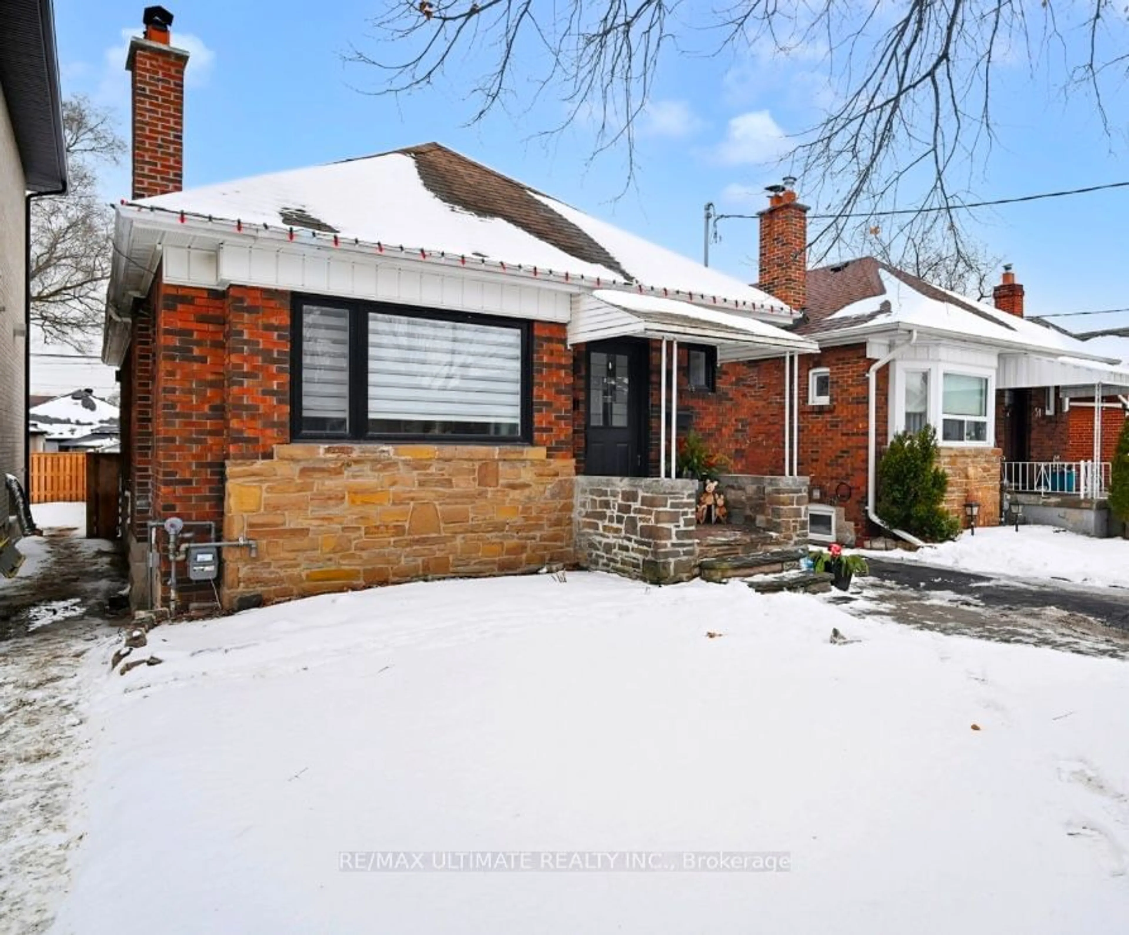 Home with brick exterior material, street for 49 Delemere Ave, Toronto Ontario M6N 1Z8