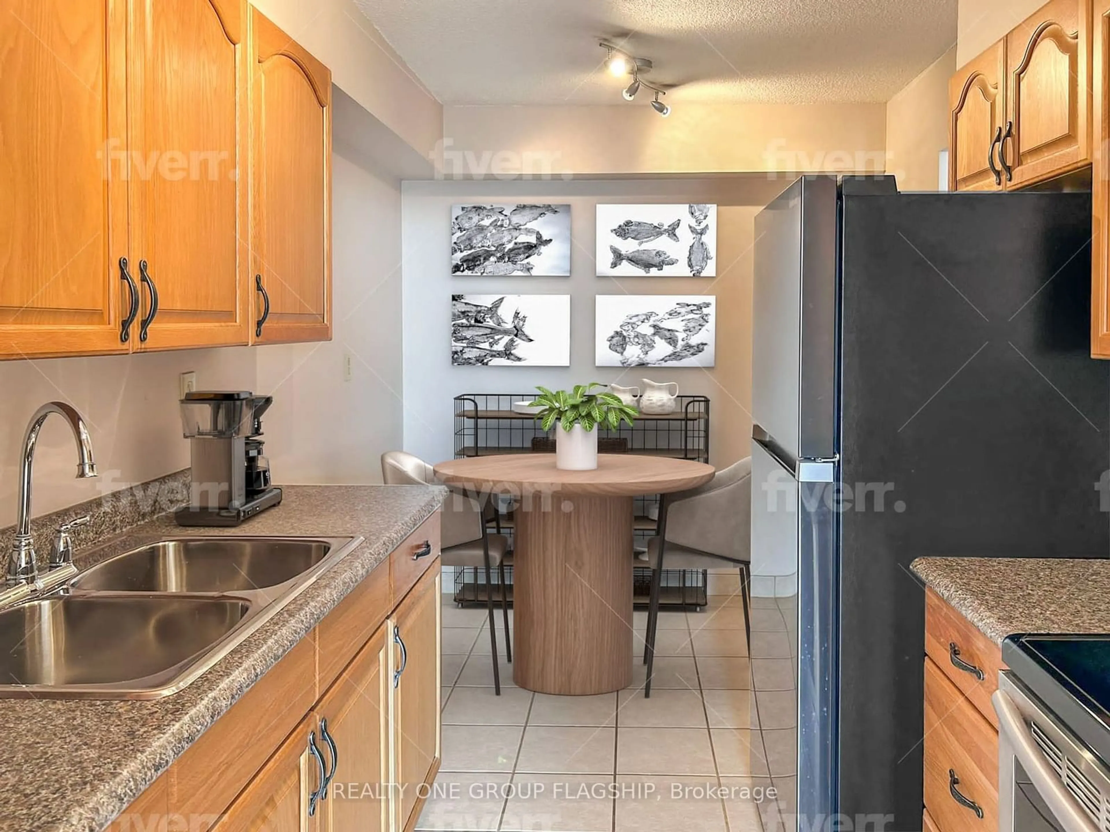 Standard kitchen, unknown for 10 Tobermory Dr #904, Toronto Ontario M3N 2Y5