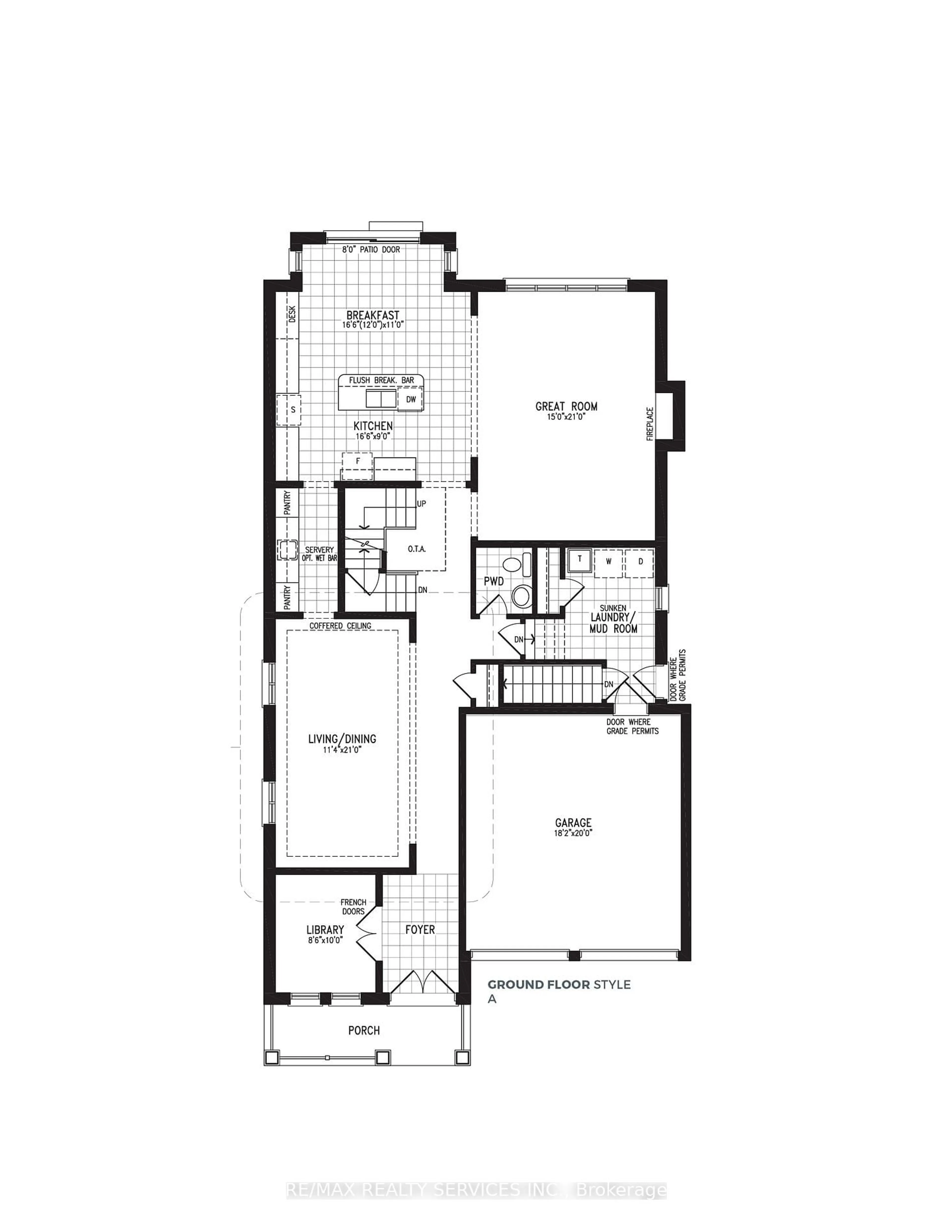 Floor plan for 67 James Walker Ave, Caledon Ontario L7C 4M8