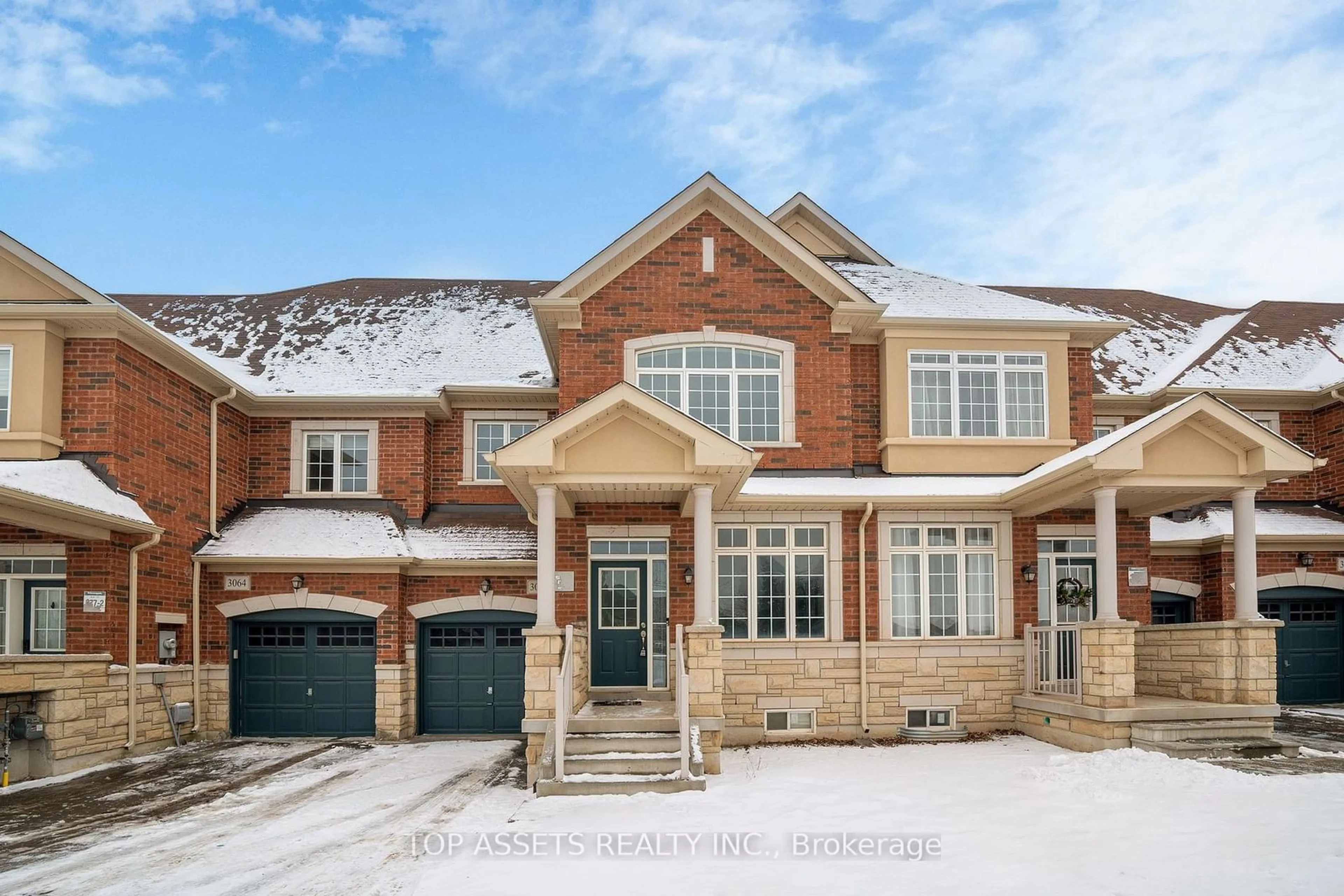 Home with brick exterior material, street for 3066 8th Line, Oakville Ontario L6H 0S6