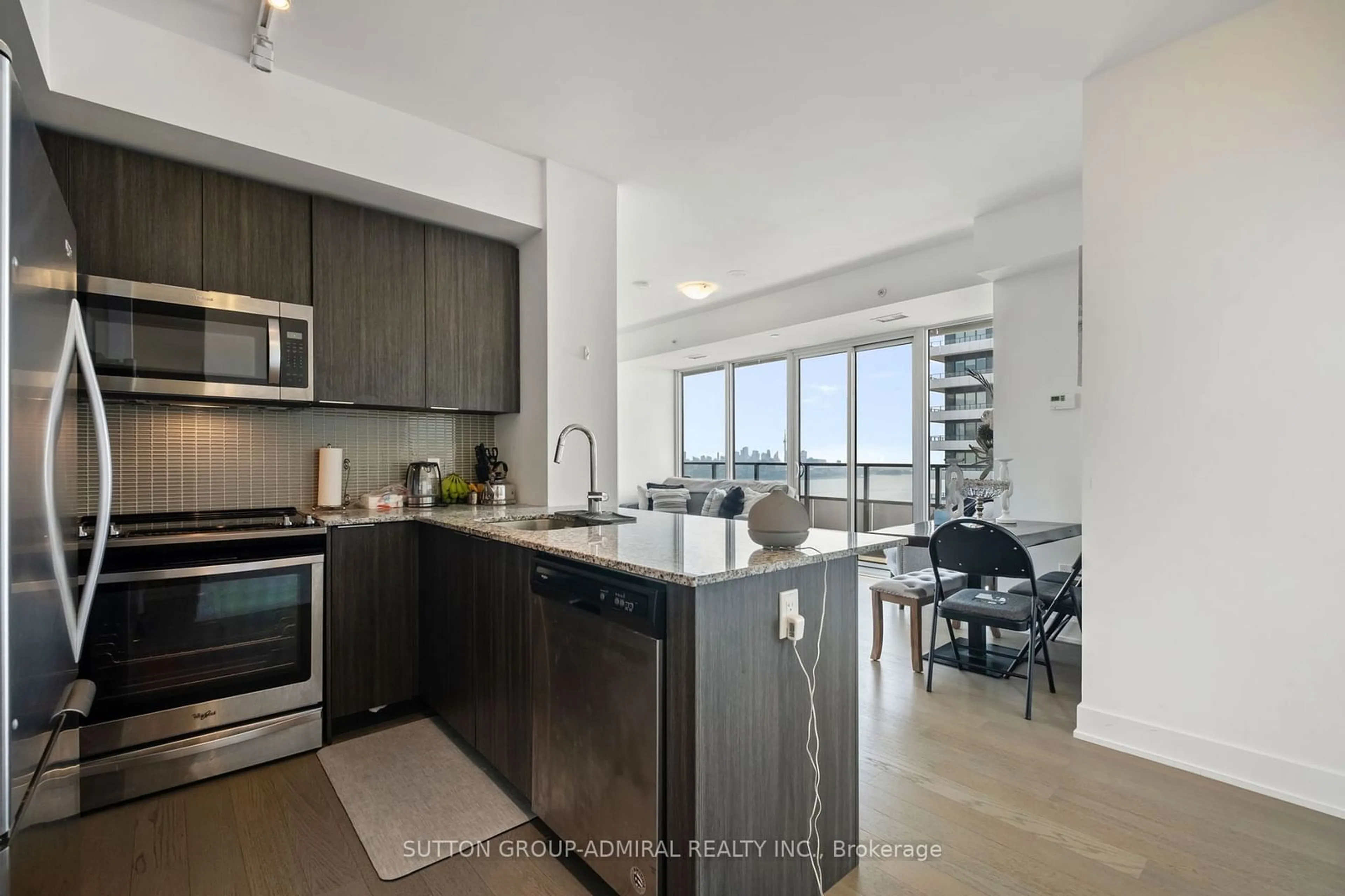 Open concept kitchen, unknown for 30 Shore Breeze Dr #3815, Toronto Ontario M8V 0J1