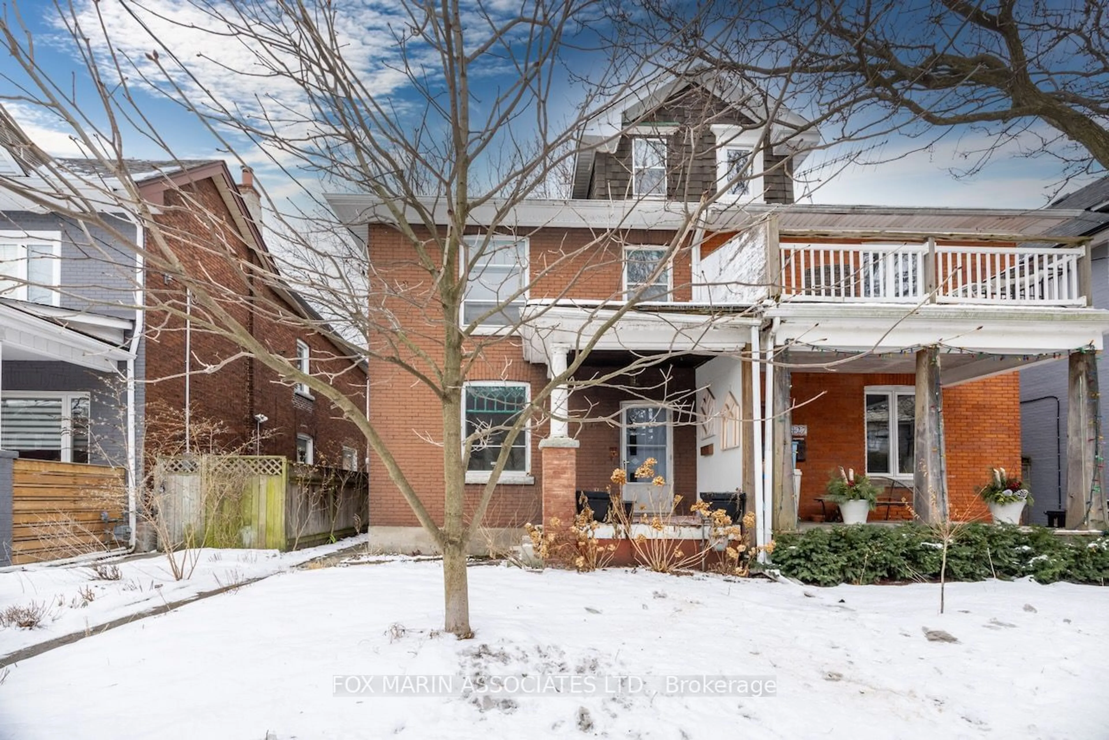 Home with brick exterior material, street for 125 Maria St, Toronto Ontario M6P 1W5