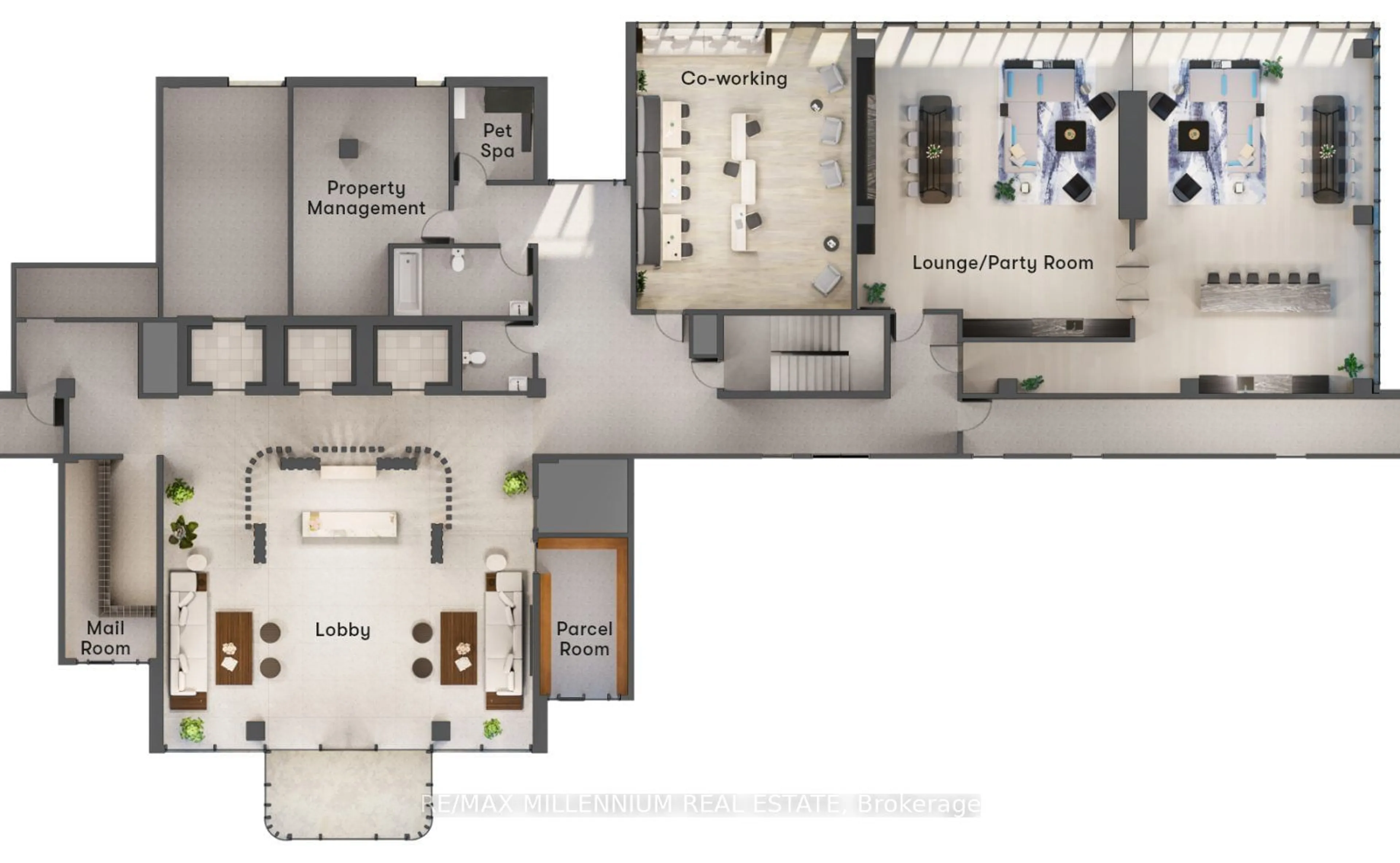 Floor plan for 220 Missinnihe Way #101, Mississauga Ontario L5H 0A9