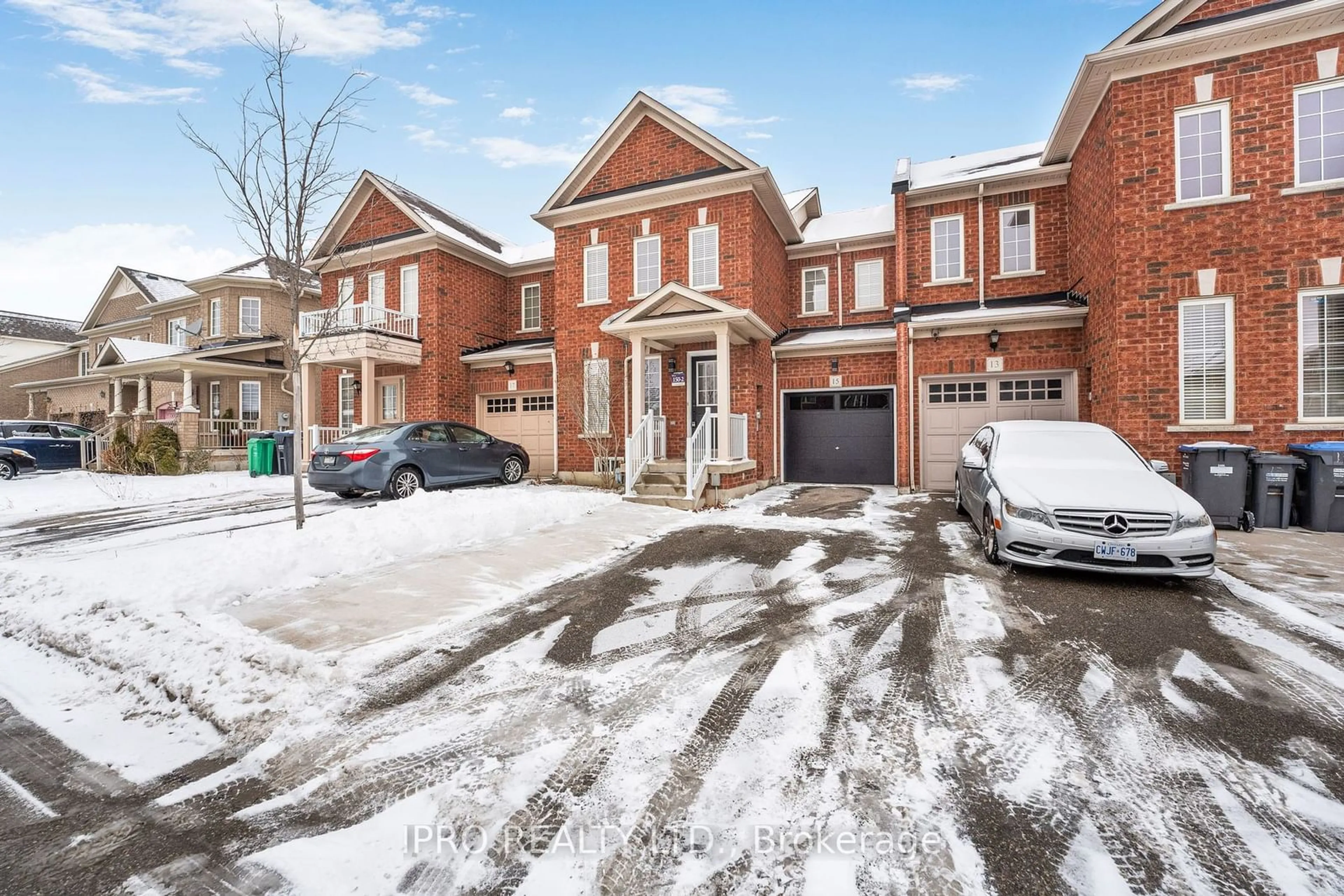 Home with brick exterior material, street for 15 Coolwater Dr, Brampton Ontario L6R 0X4