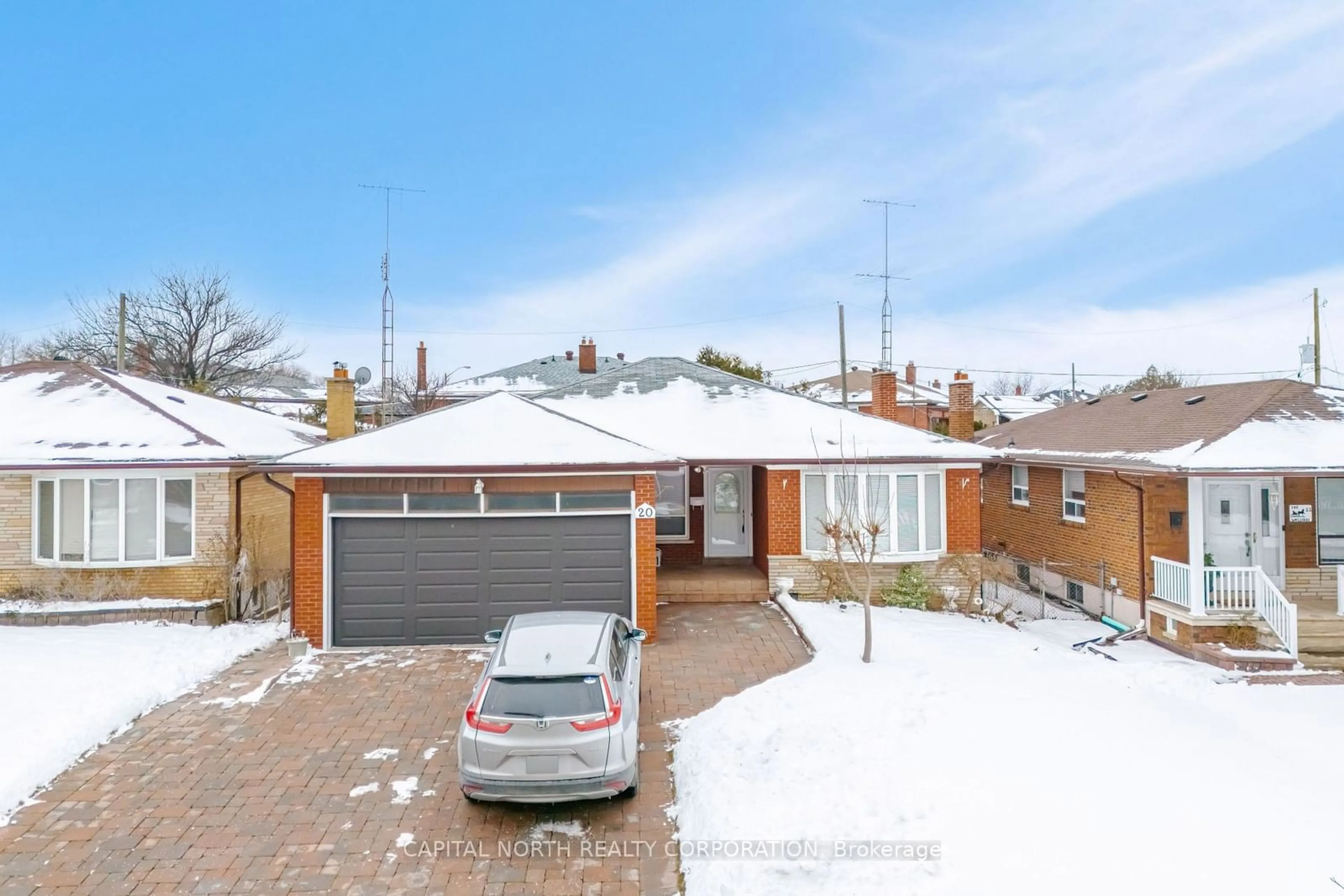 A pic from outside/outdoor area/front of a property/back of a property/a pic from drone, street for 20 Maryhill Dr, Toronto Ontario M9V 3B9