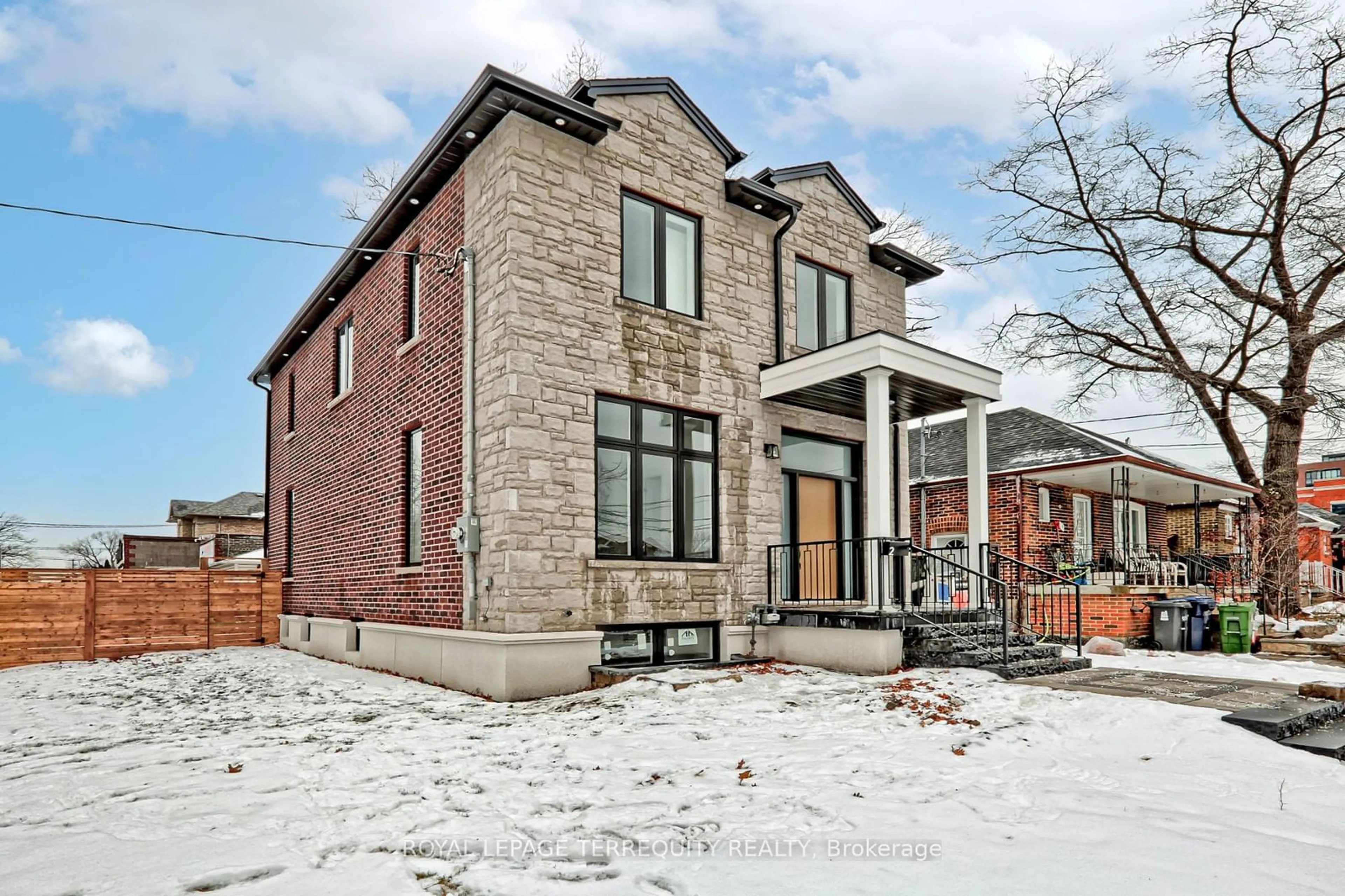 Home with brick exterior material, street for 2 Cobalt Ave, Toronto Ontario M6N 3G4