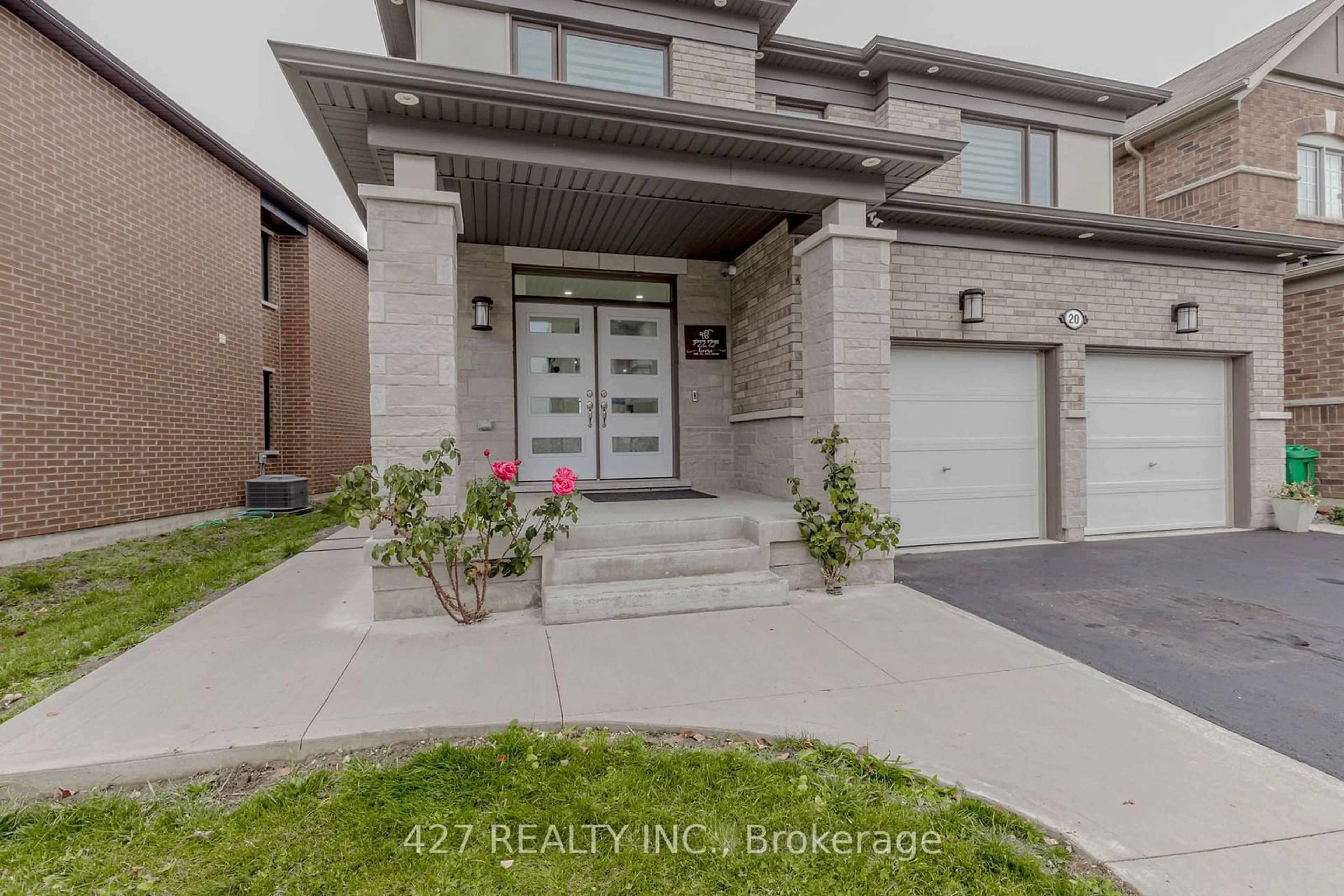 Home with brick exterior material, street for 20 Dolucci Cres, Brampton Ontario L7A 5E9